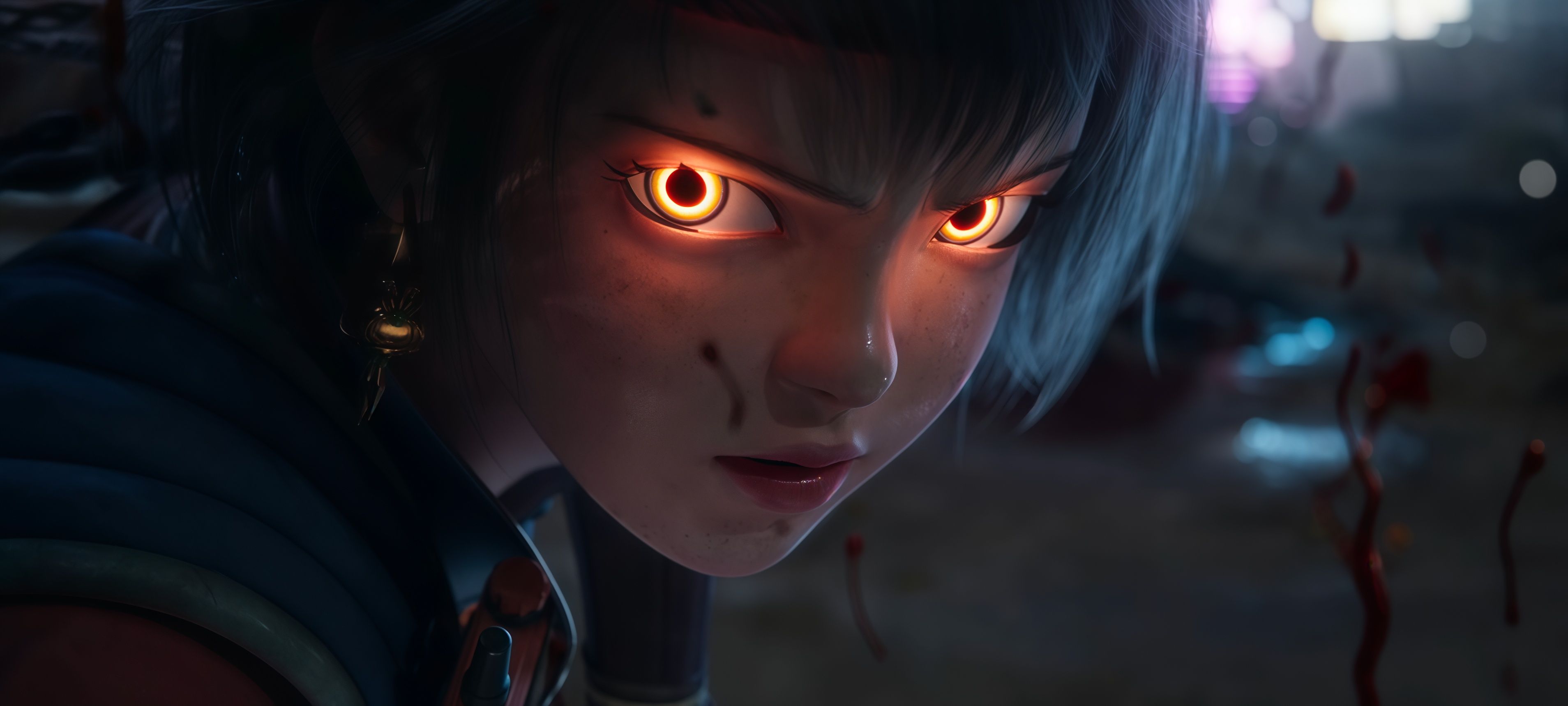 灵笼第二季 乌兰麦朵 长枪 白月魁 唐刀 桌面壁纸