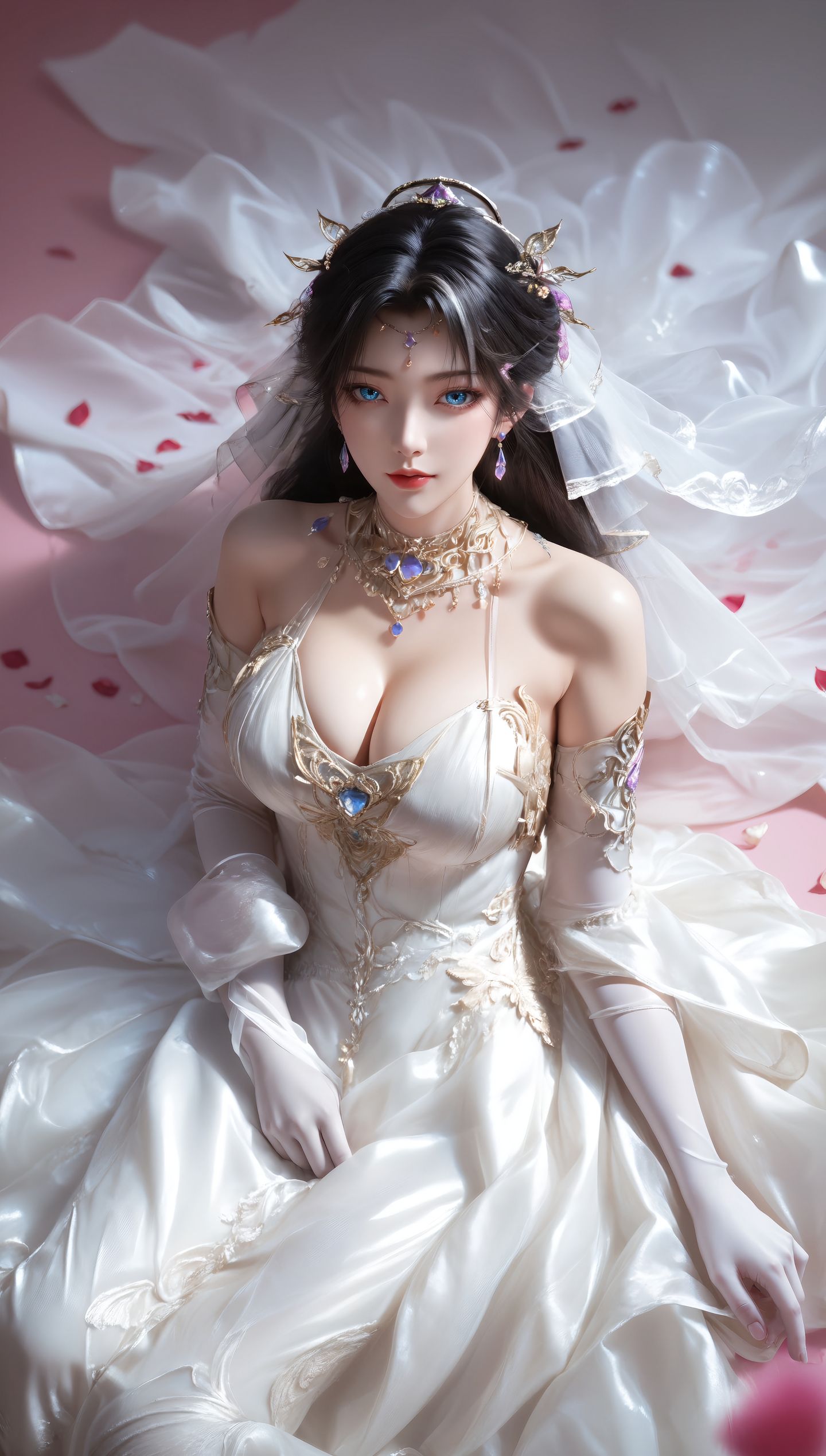 【13P图集】完美世界 魔女 美女 动漫 婚纱照 壁纸美图