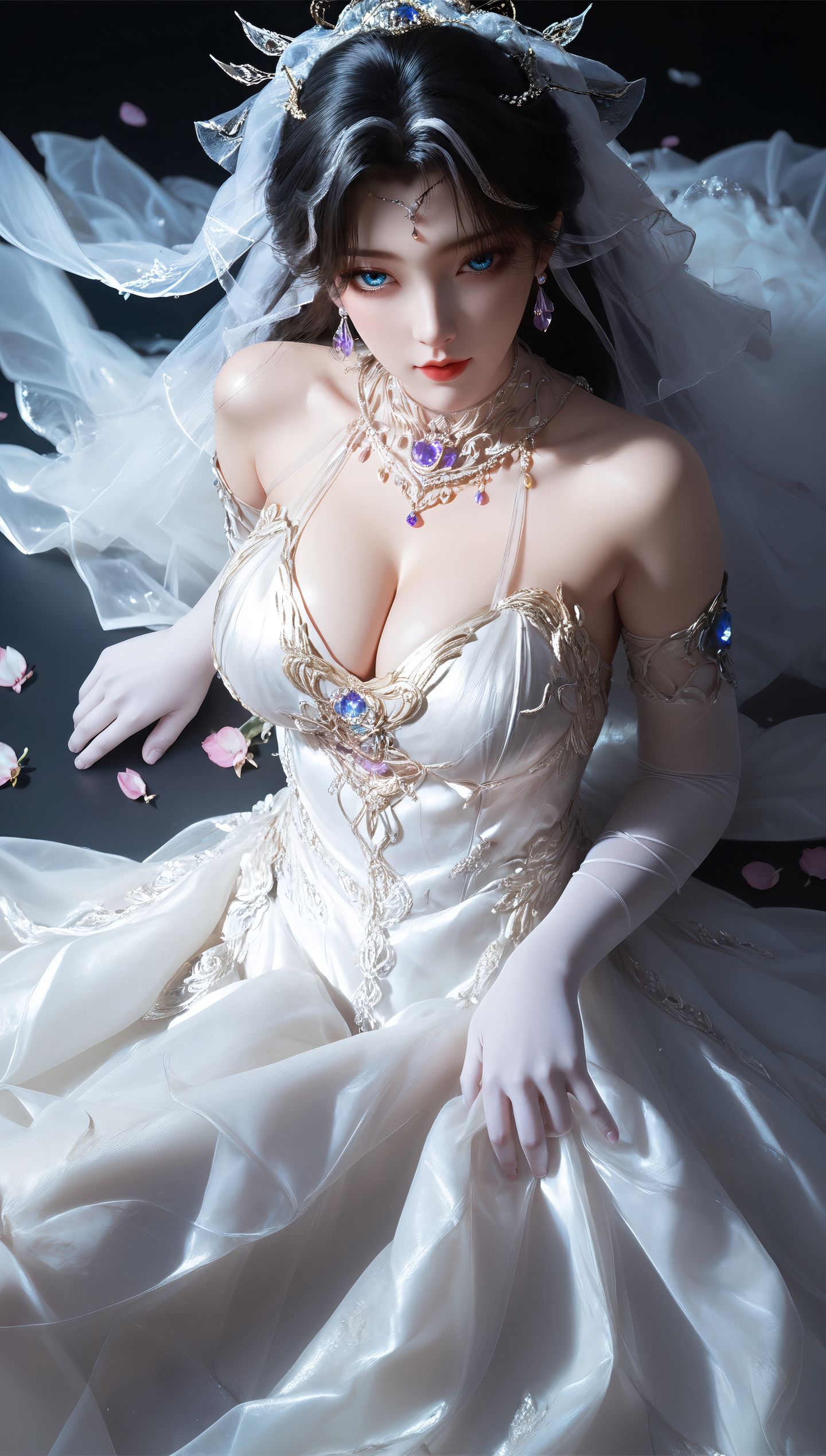 【13P图集】完美世界 魔女 美女 动漫 婚纱照 壁纸美图