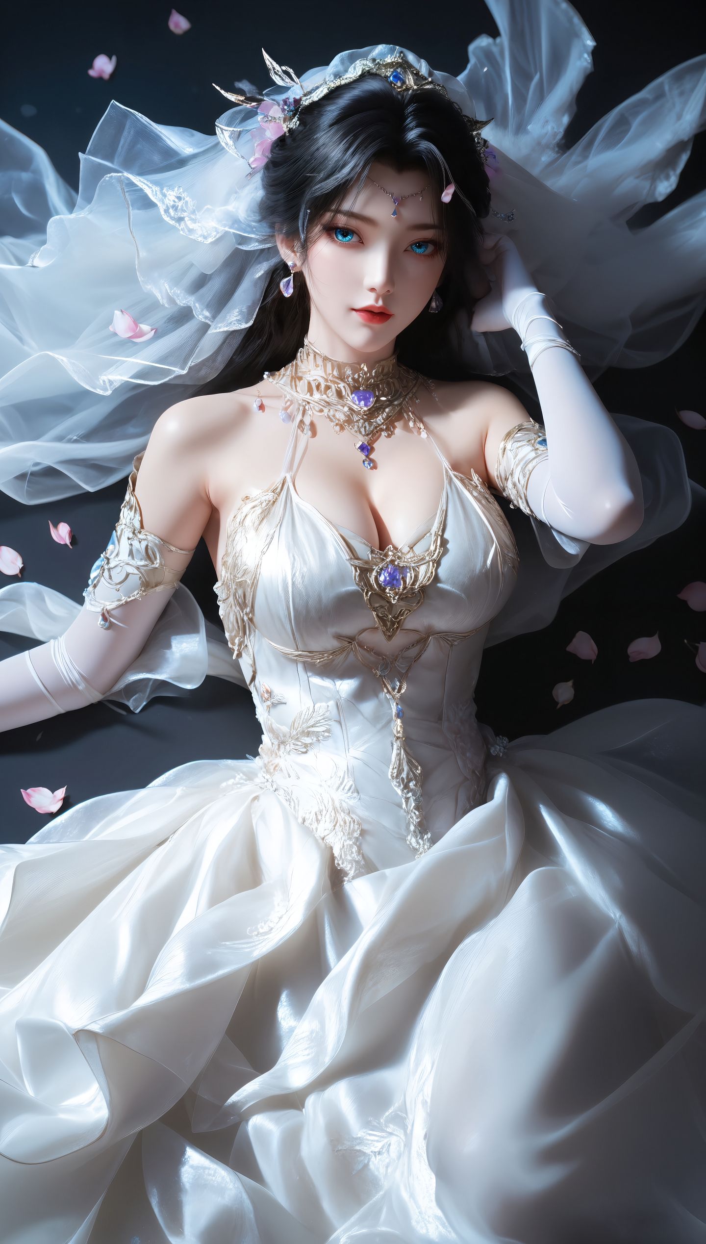 【13P图集】完美世界 魔女 美女 动漫 婚纱照 壁纸美图