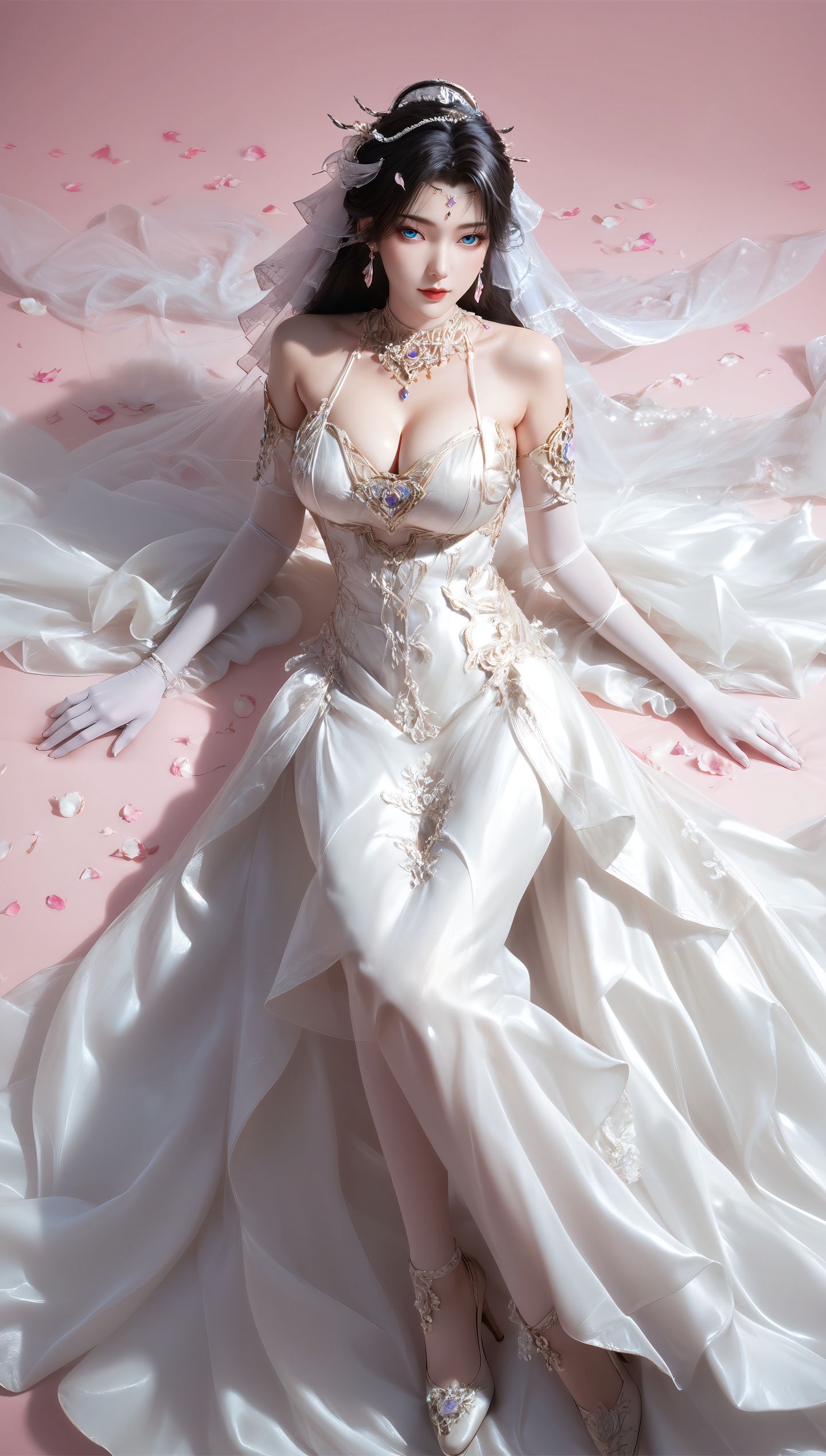 【13P图集】完美世界 魔女 美女 动漫 婚纱照 壁纸美图