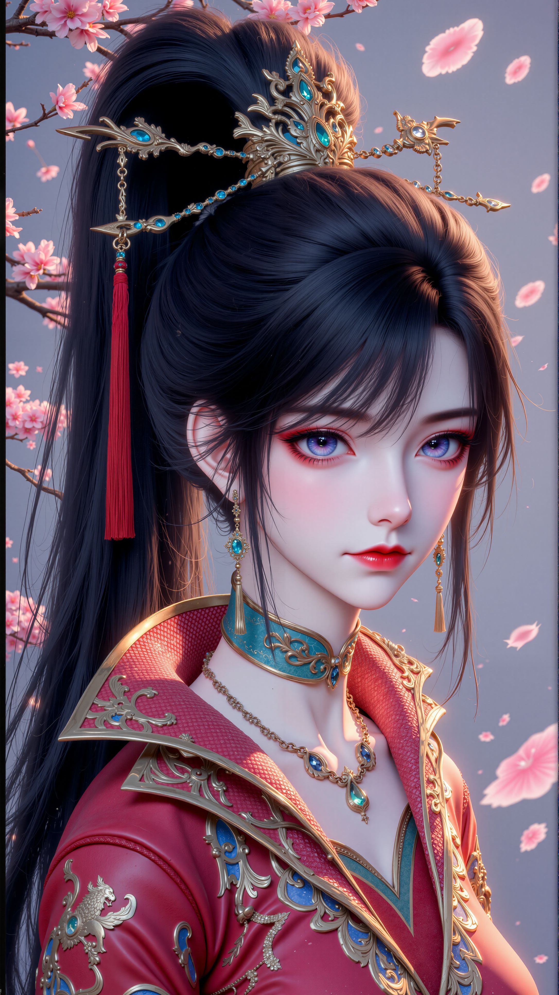 青鳞 特写 4K壁纸 国漫女神 壁纸 斗破苍穹