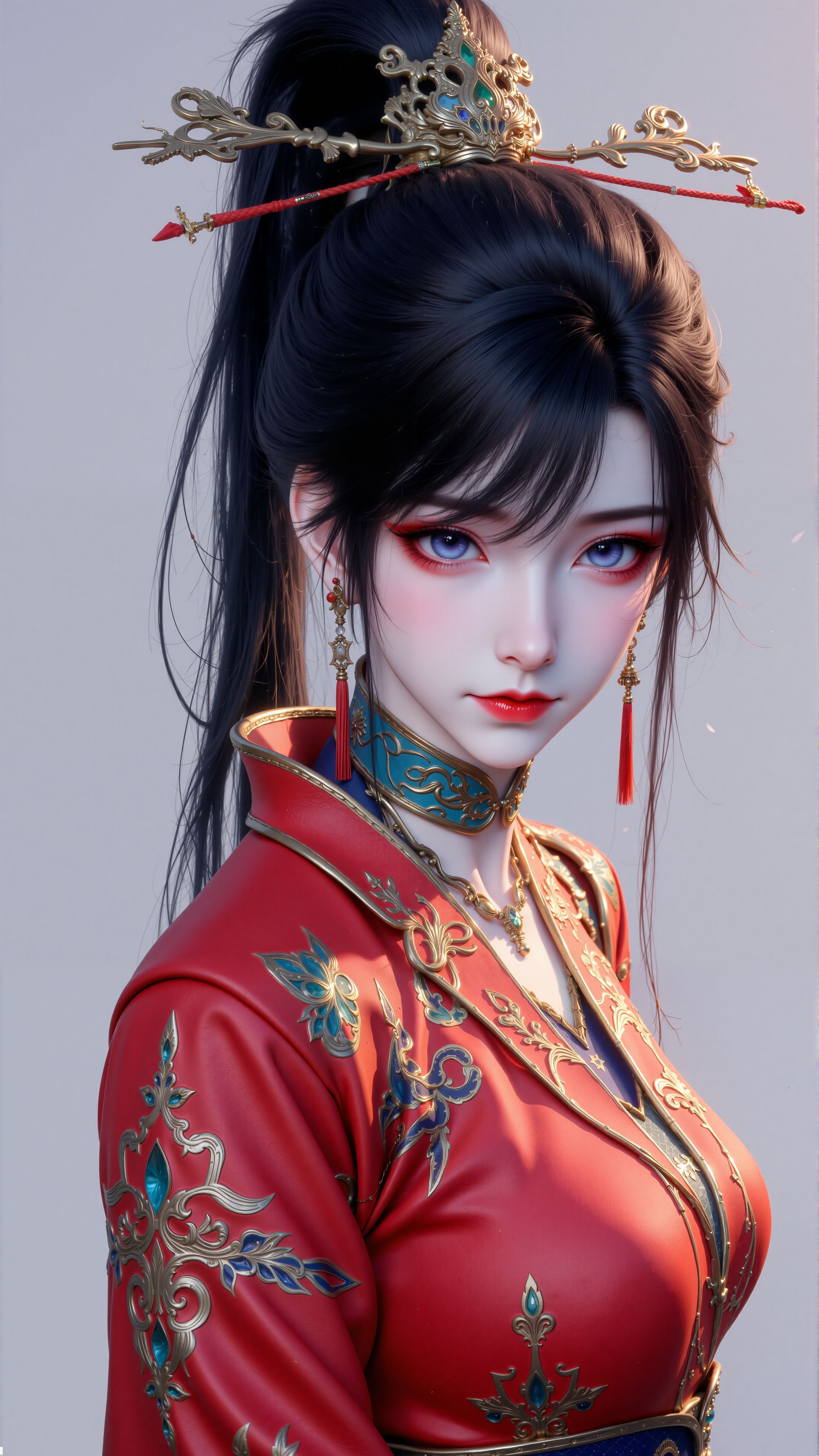 青鳞 特写 4K壁纸 国漫女神 壁纸 斗破苍穹