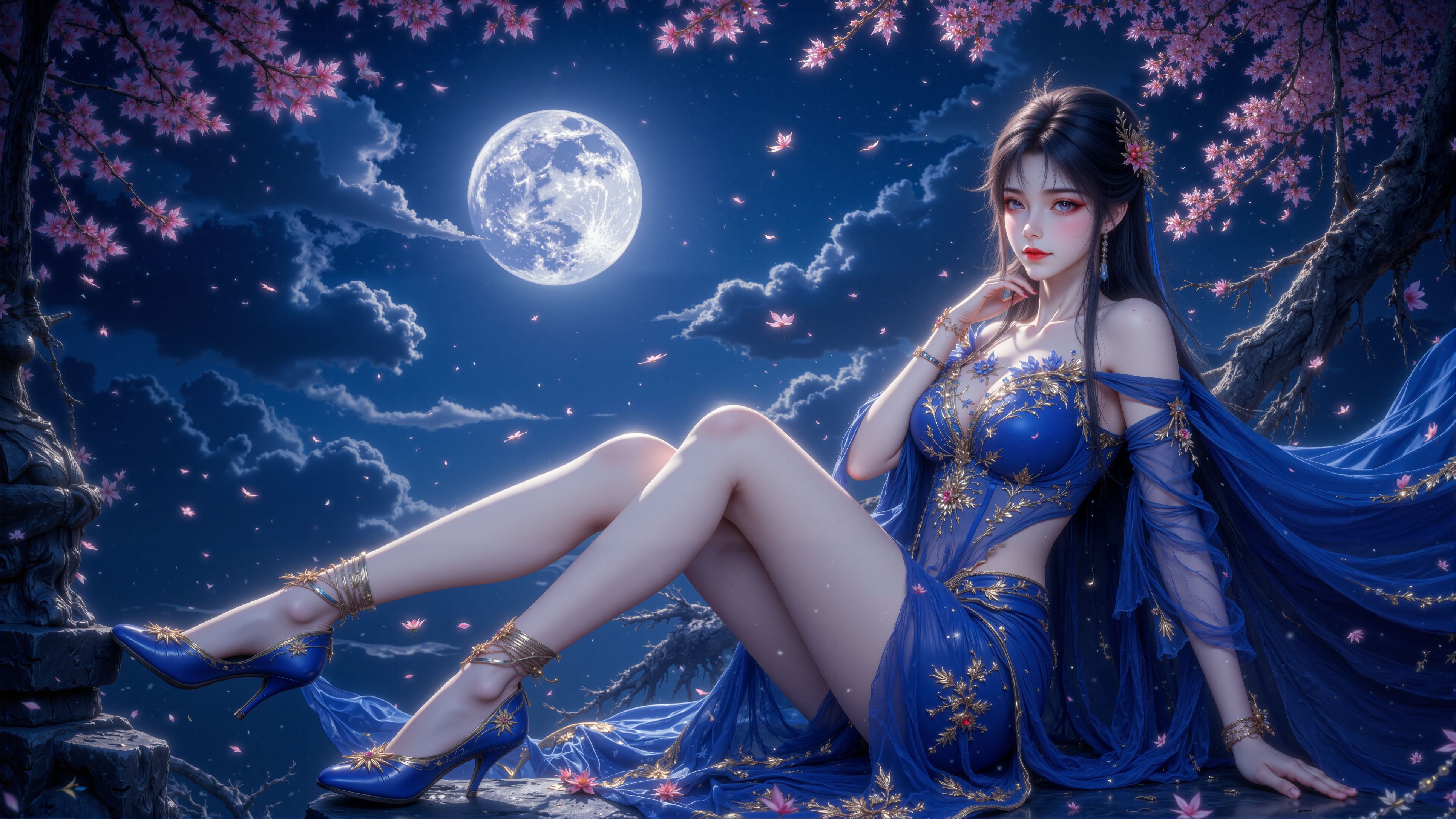 完美世界 火灵儿 壁纸 国漫女神 桌面壁纸