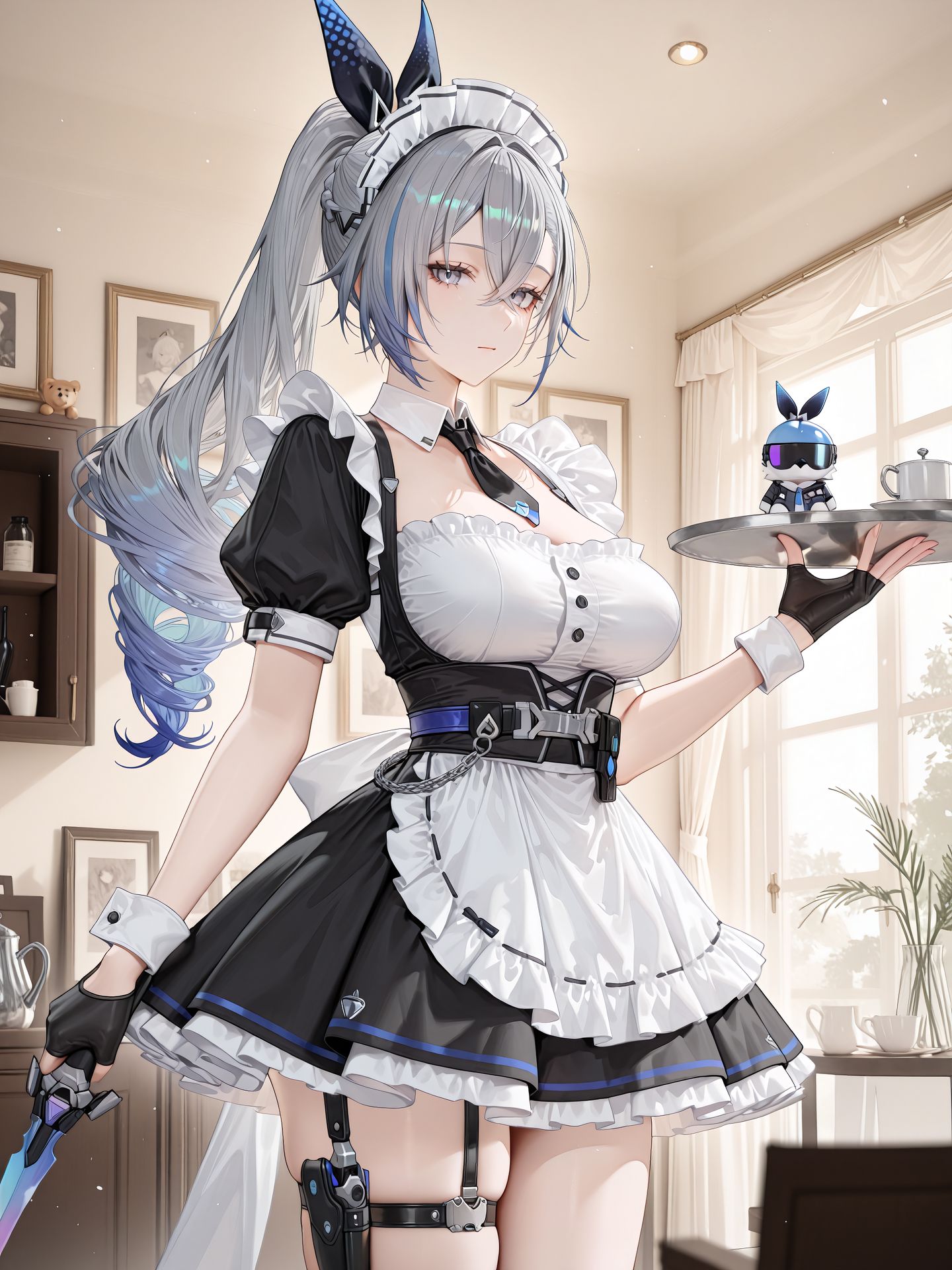 银狼 崩坏星穹铁道 二次元 女仆装 御姐