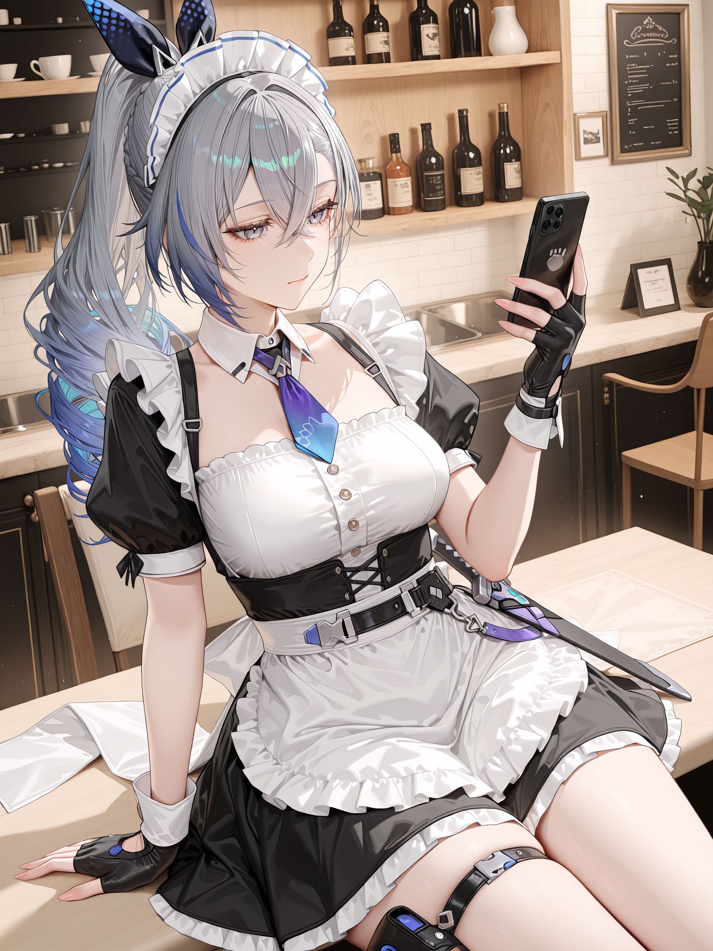 银狼 崩坏星穹铁道 二次元 女仆装 御姐