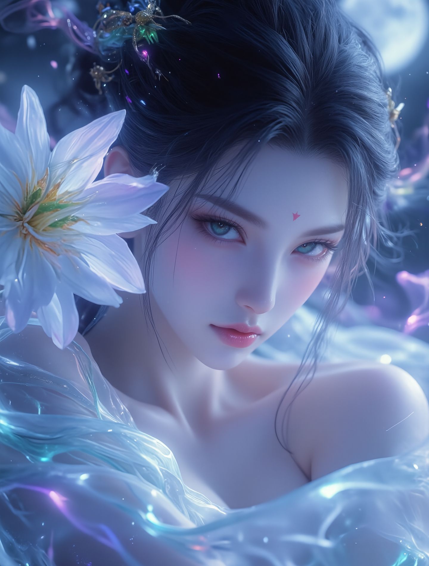东方美学 视觉盛宴 Ai绘画 古风美女