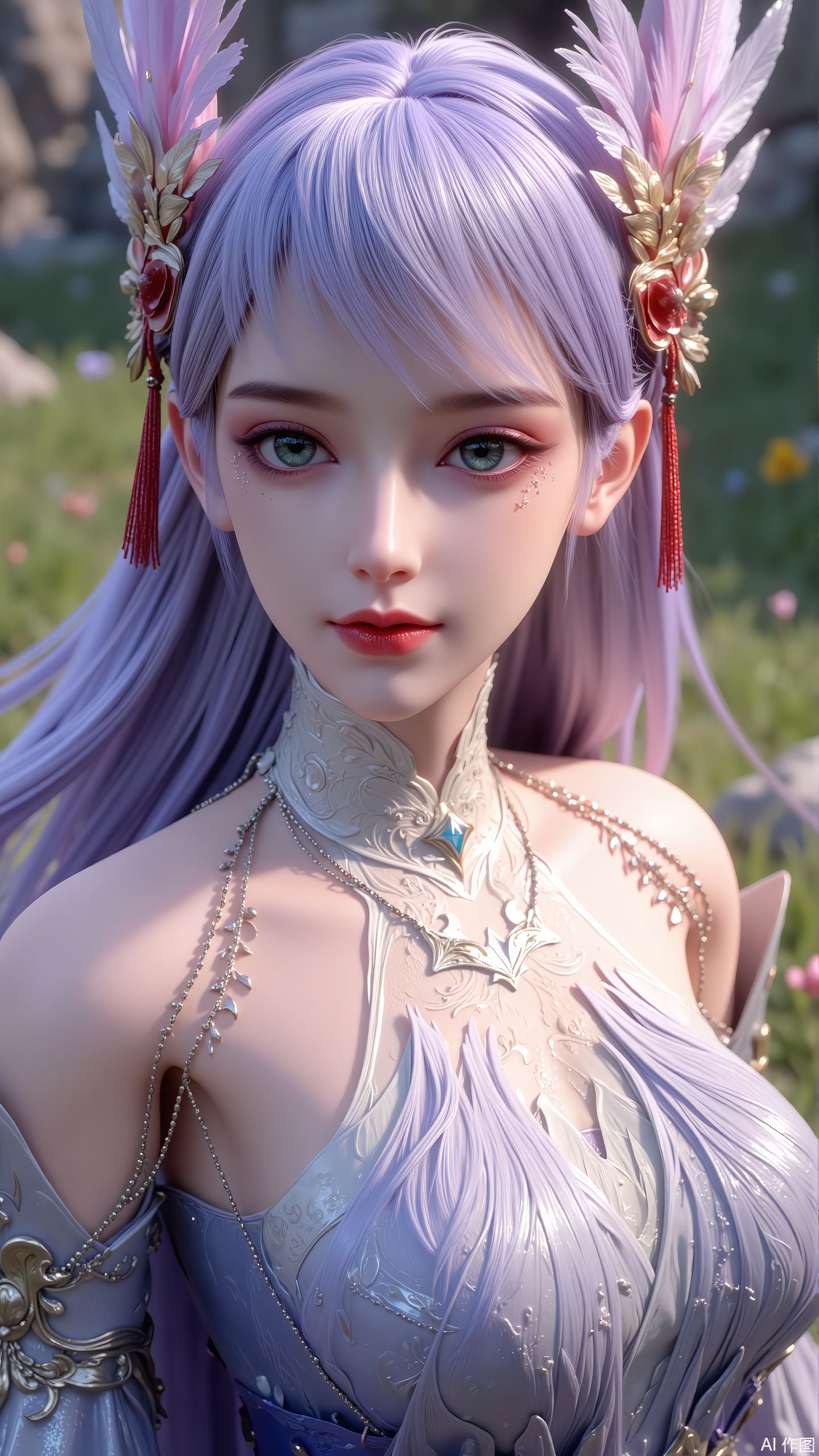 全新 林紫玥 国漫女神 ai绘画 手机高清壁纸