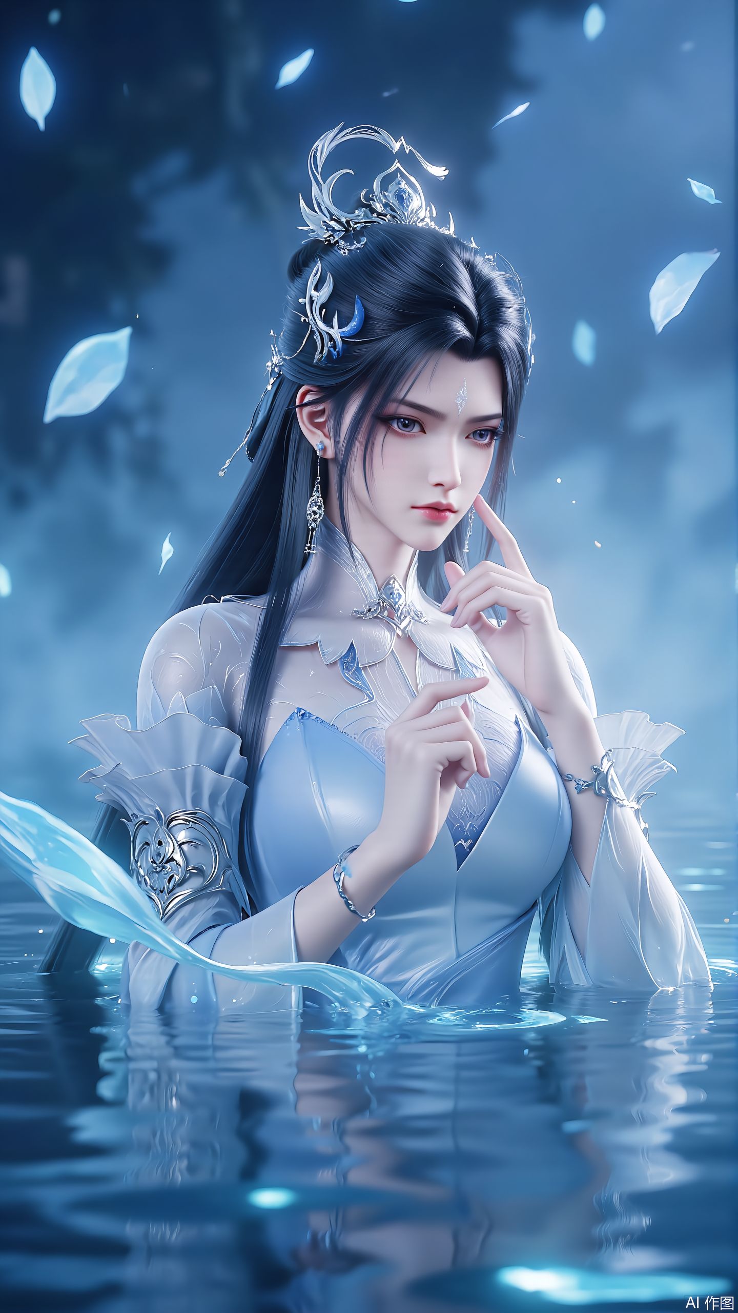 陆雪琪 国漫女神 ai绘画 诛仙3动画