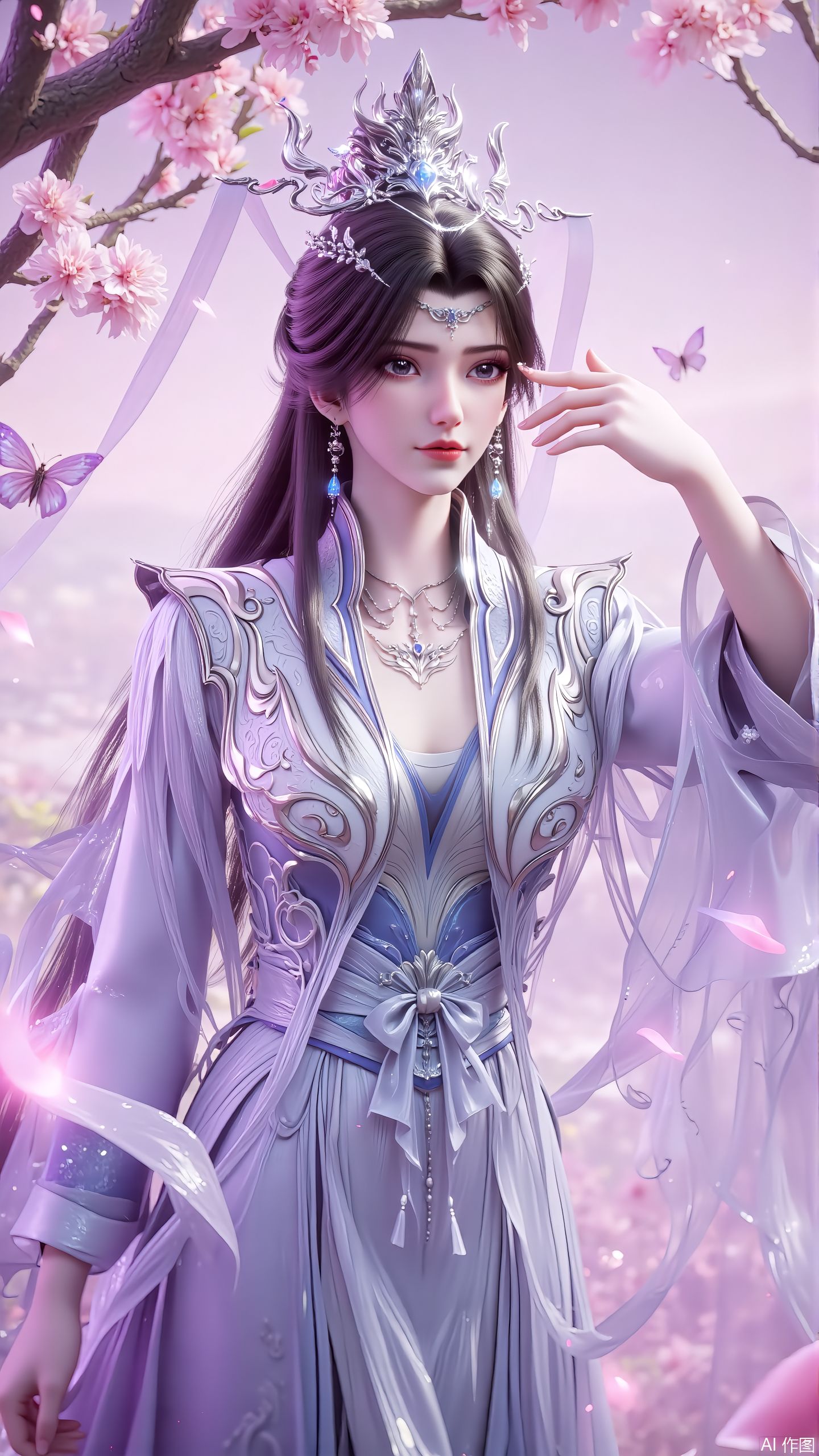 仙逆剧场版 李慕婉 ai绘画 国漫女神 神临之战 动画