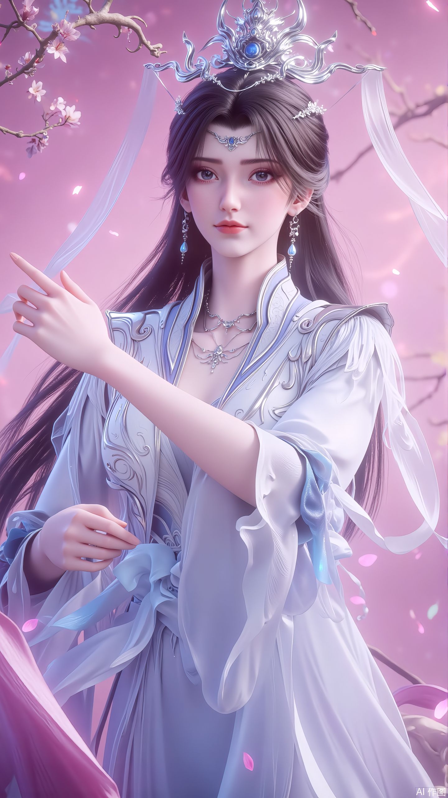 仙逆剧场版 李慕婉 ai绘画 国漫女神 神临之战 动画