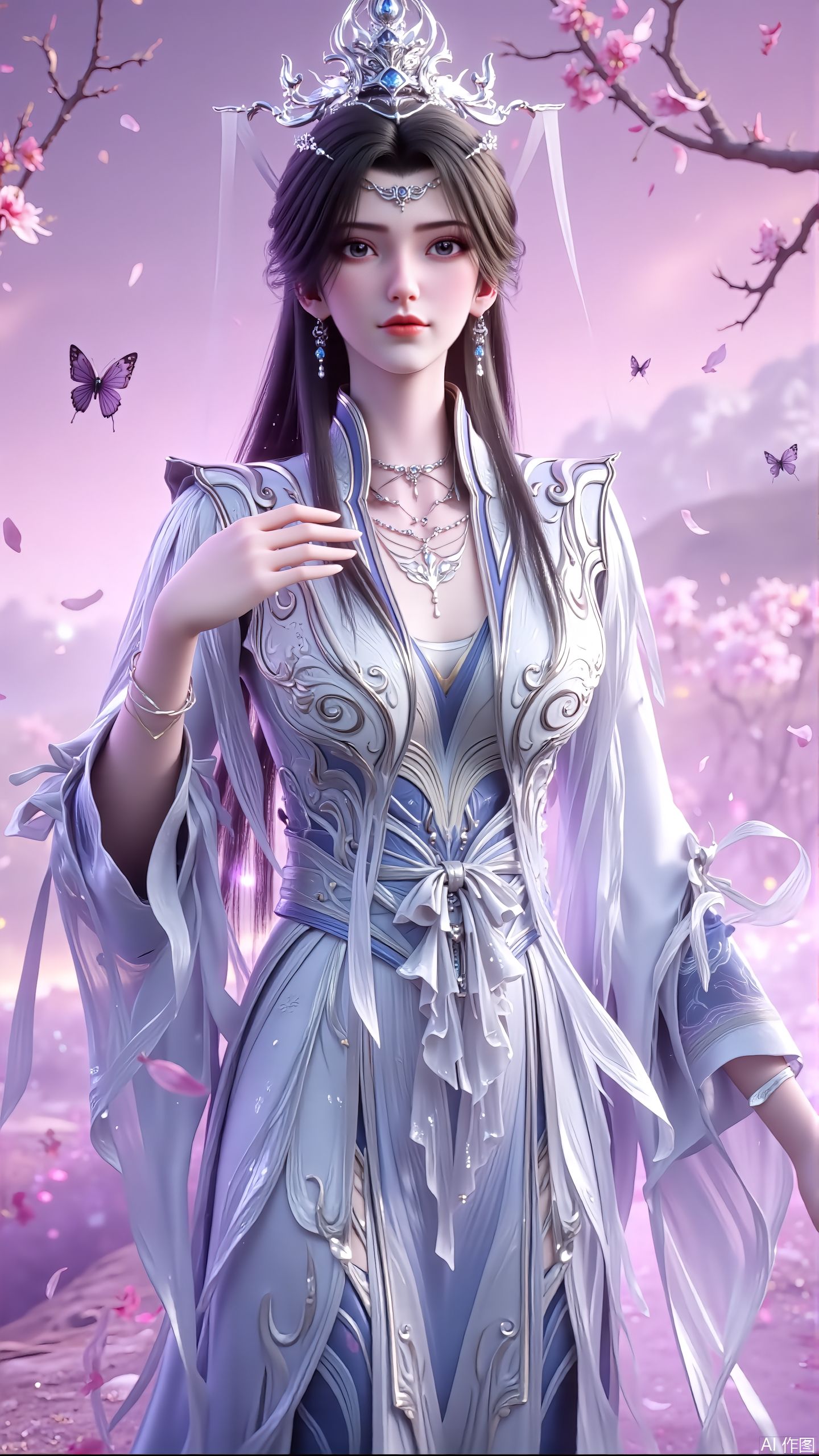 仙逆剧场版 李慕婉 ai绘画 国漫女神 神临之战 动画