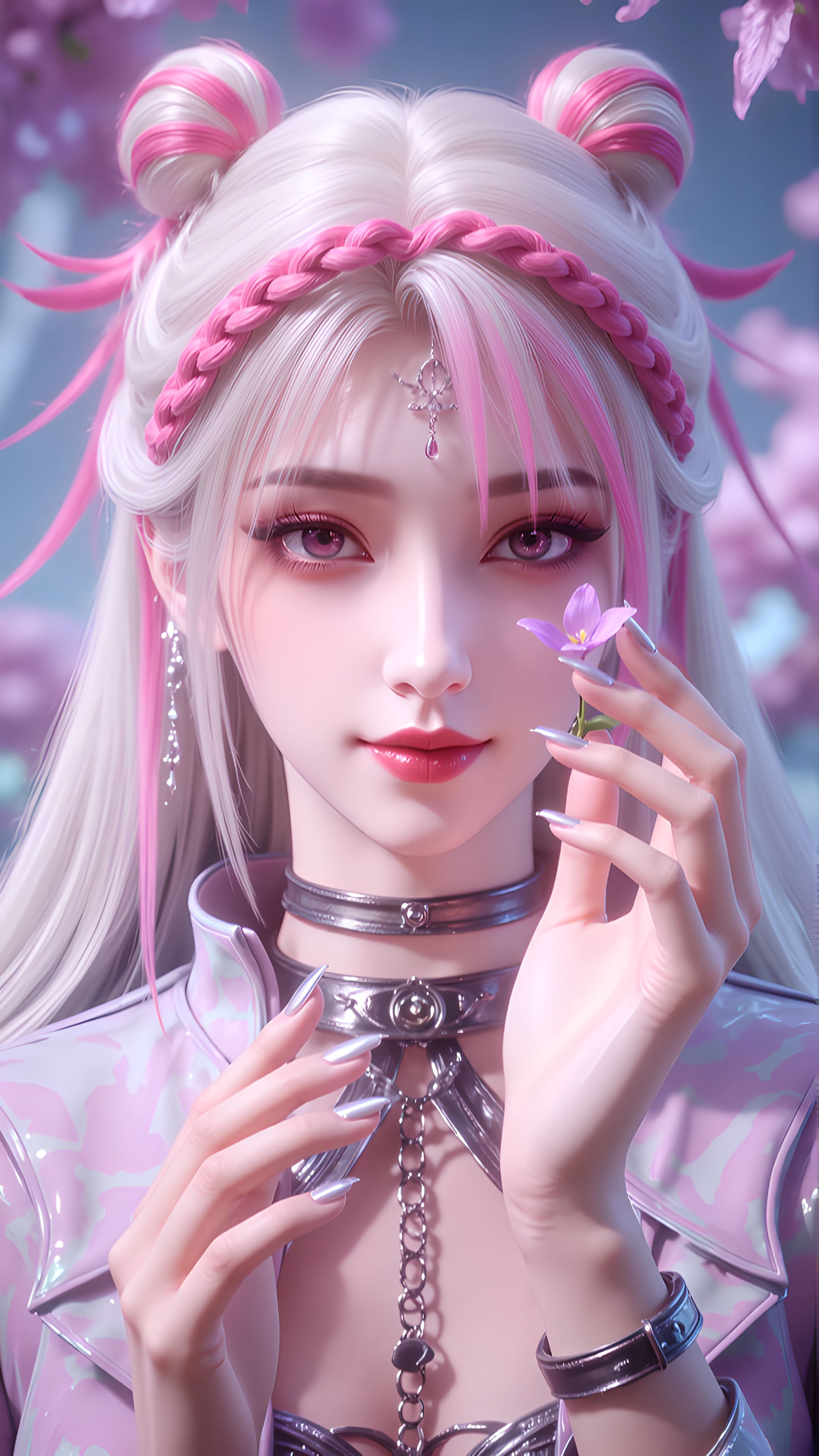 楚天歌妹妹确实好看 ai绘画 克金玩家 国漫女神