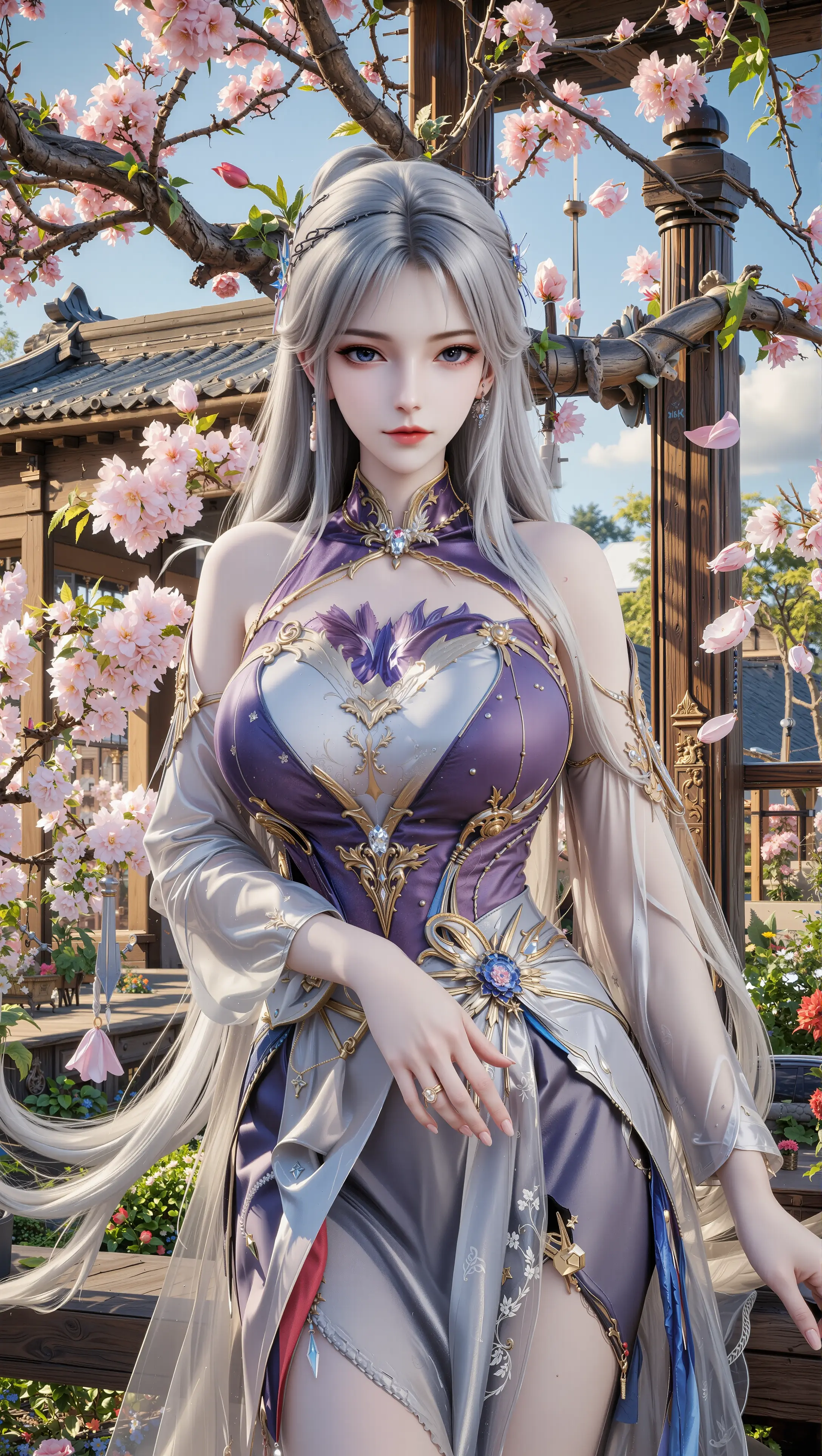 神印王座 圣采儿 国漫女神 手机高清壁纸