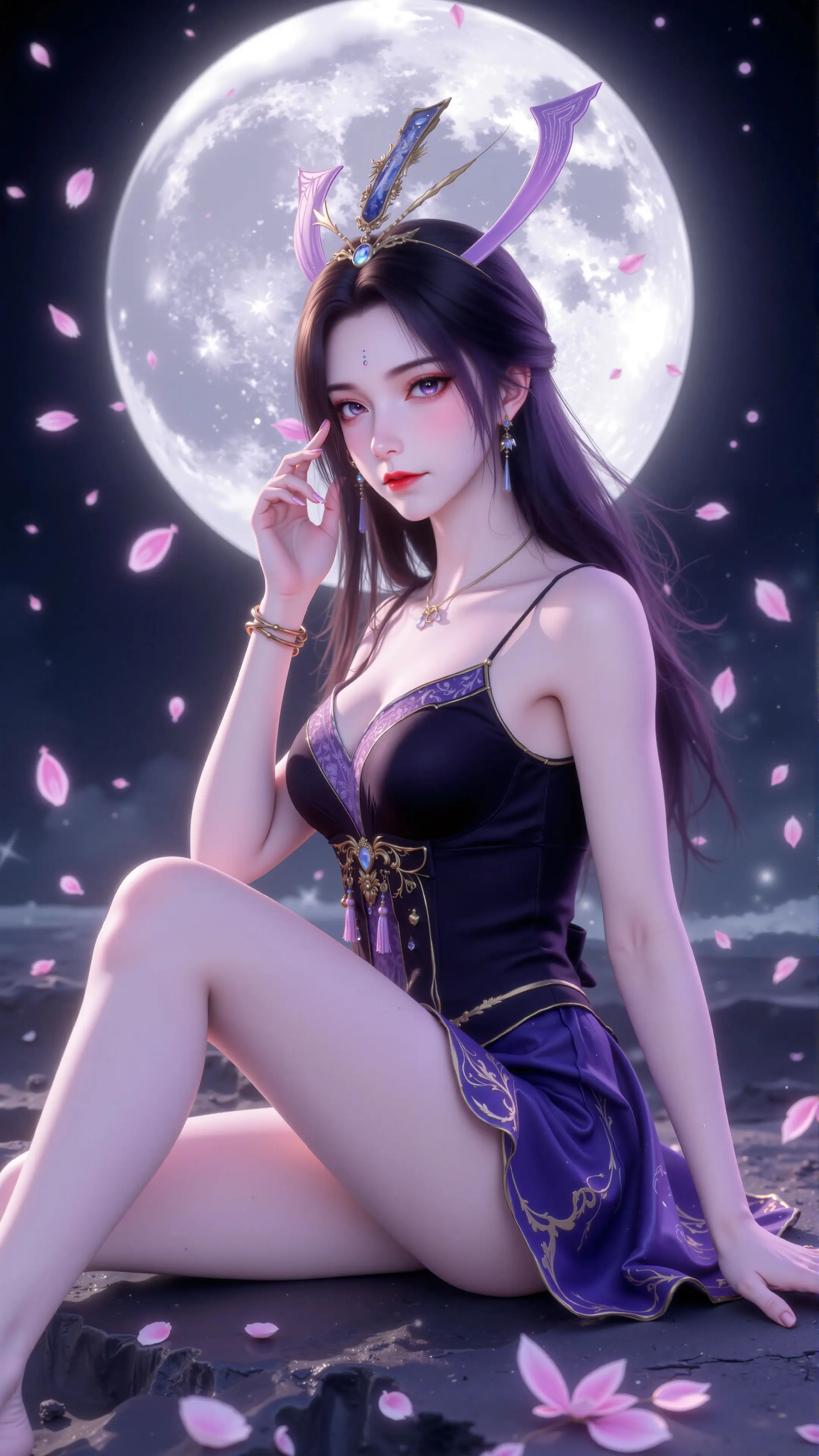 紫霞圣女 ai美女壁纸 动漫壁纸 国漫女神 这也太好看了