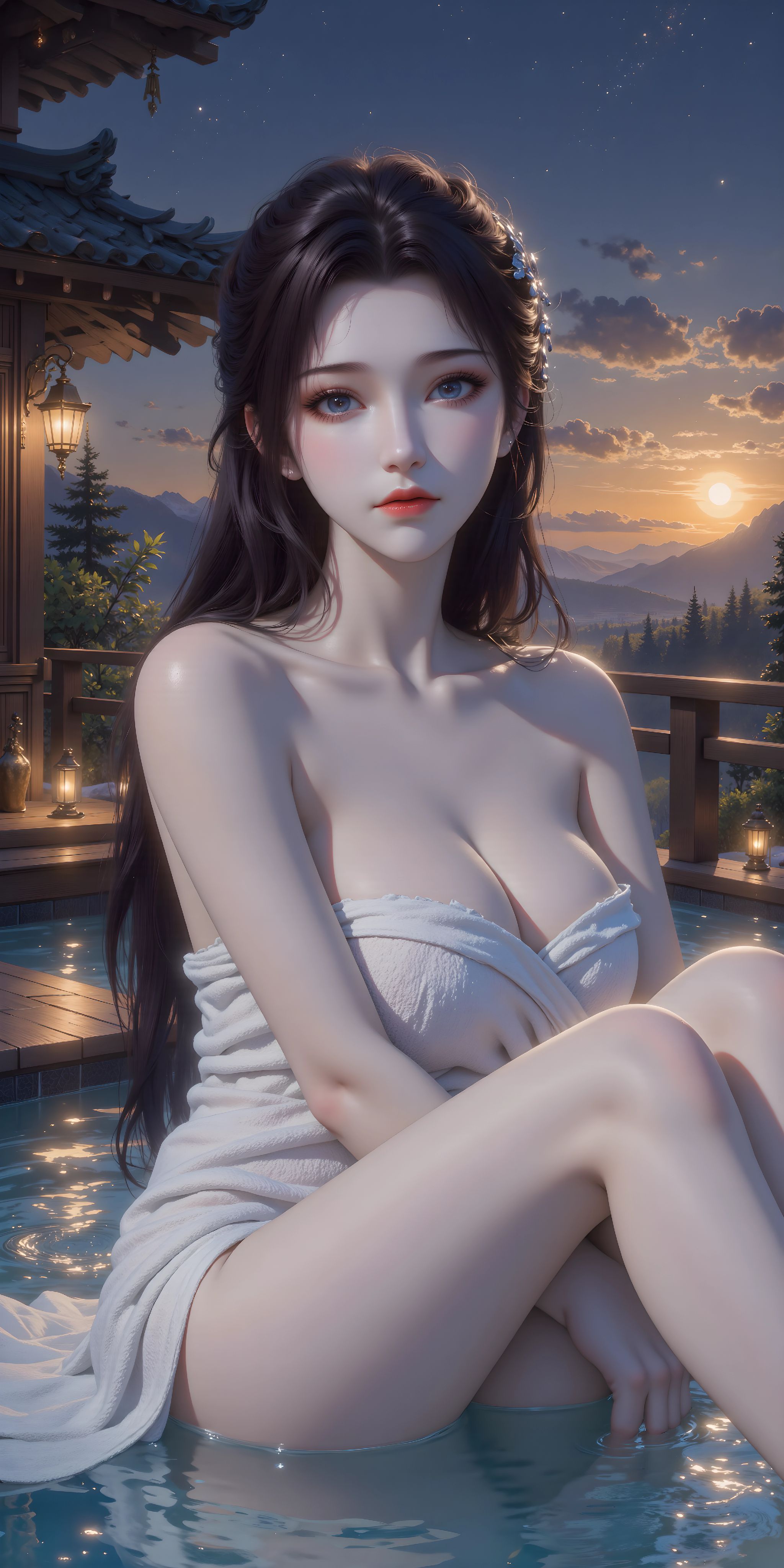 斗破苍穹 云韵 国漫壁纸 动漫图片 ai绘画