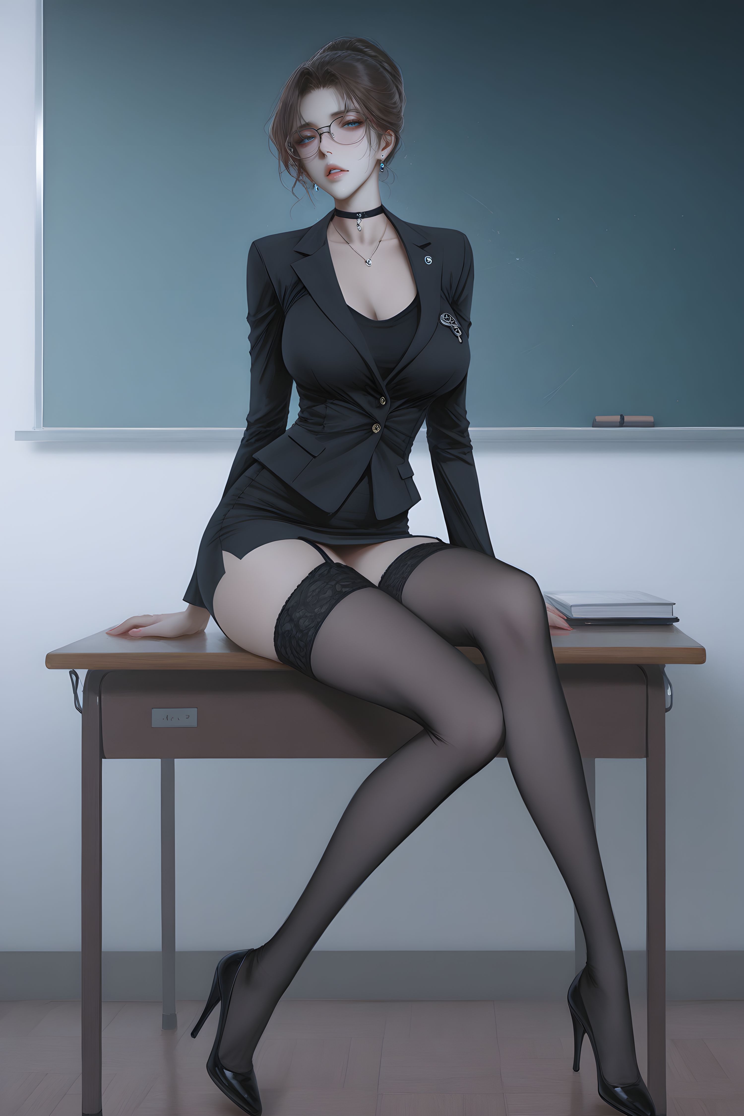 妃英理 纯欲风 柯南 二次元 丝袜 手机壁纸
