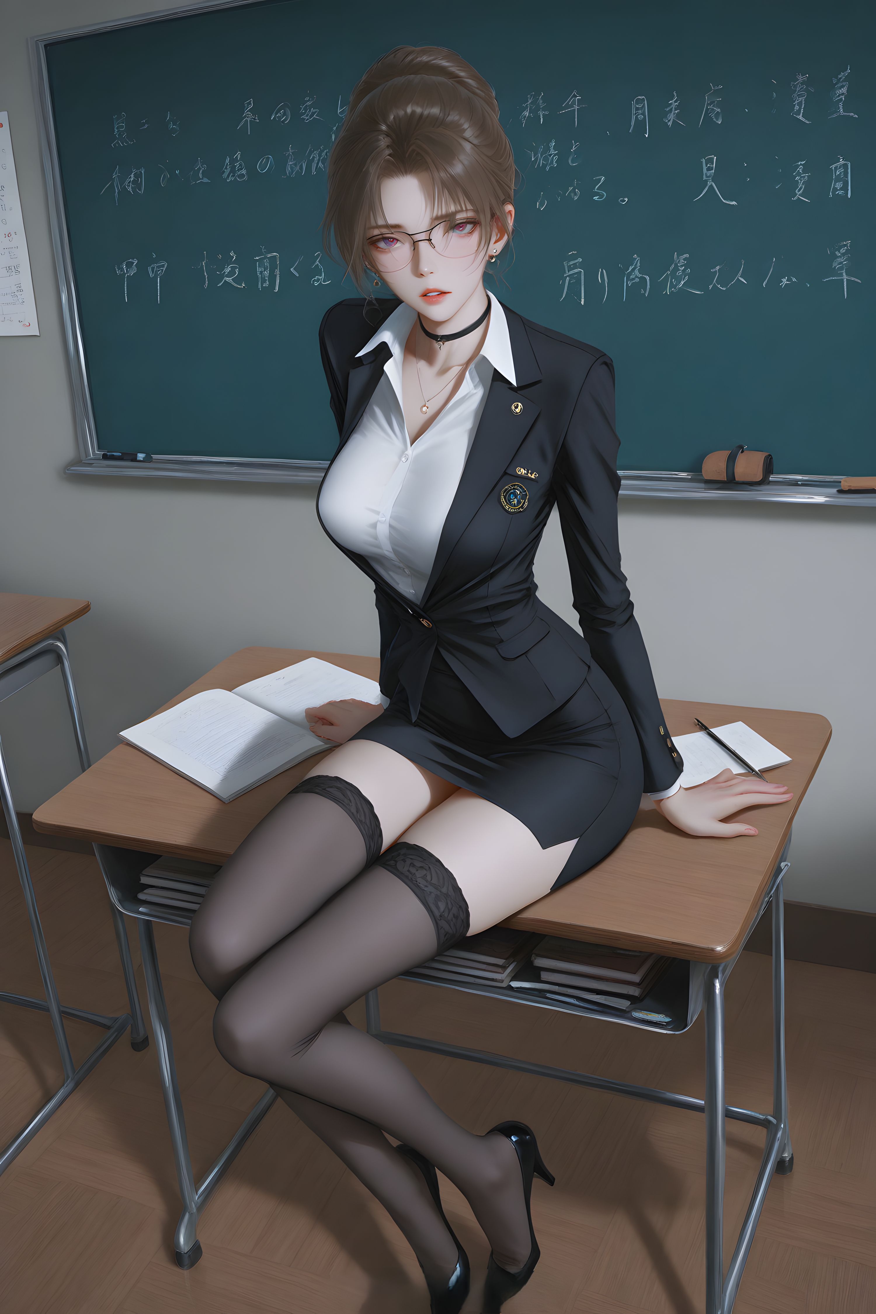 妃英理 纯欲风 柯南 二次元 丝袜 手机壁纸