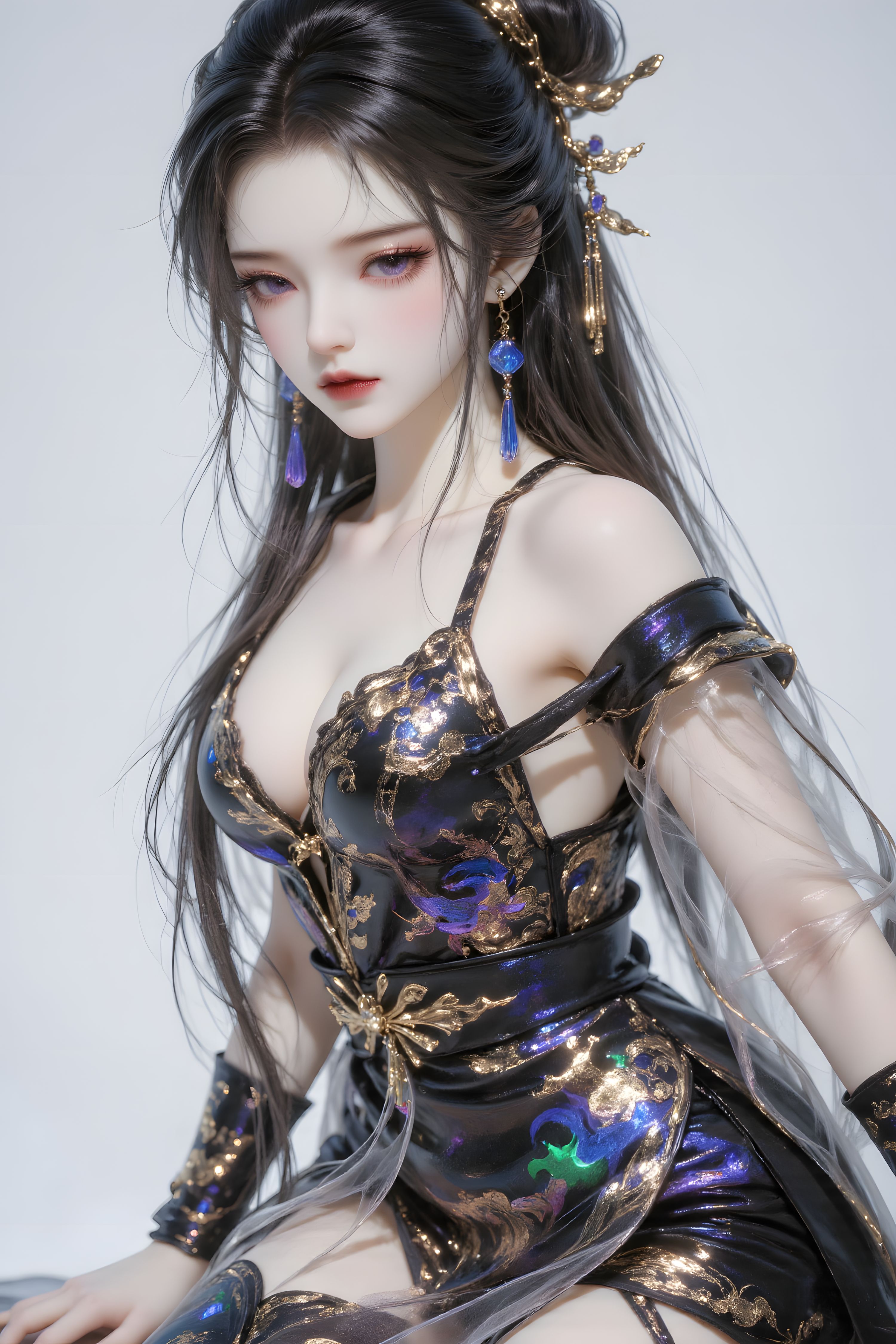 【9P】古风 国风 手机壁纸 唯美 人物特写 美女