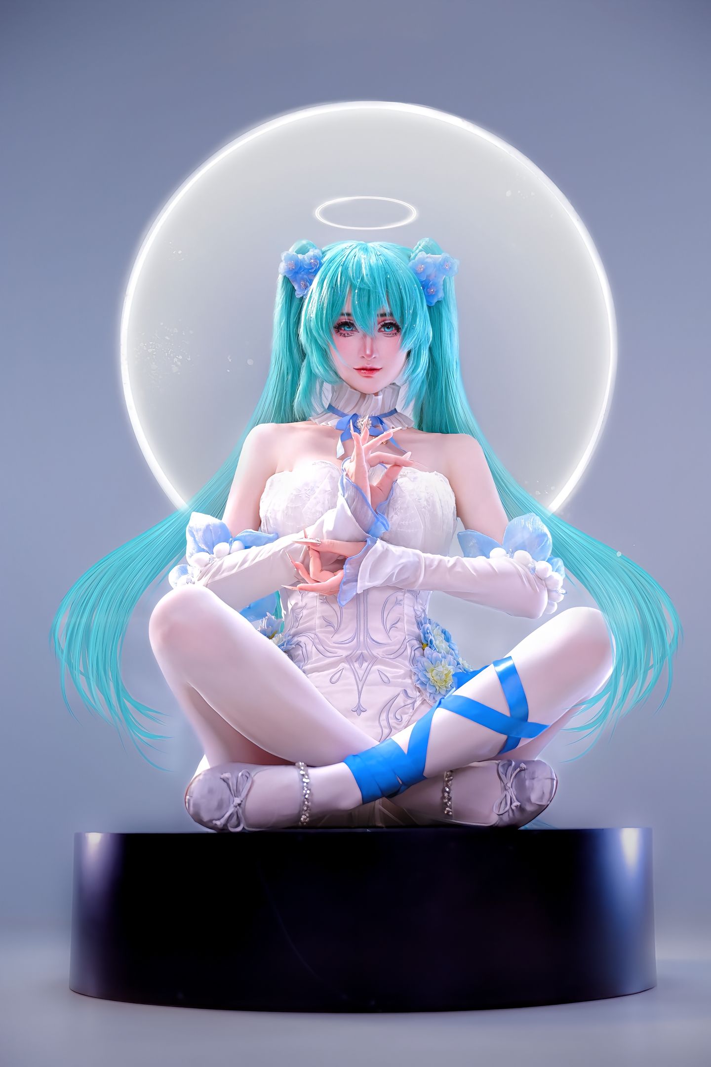 @乖乖0ⅴ0 📷@墨耀不会拍照呀 初音未来 手办 cos 二次元 萌妹子