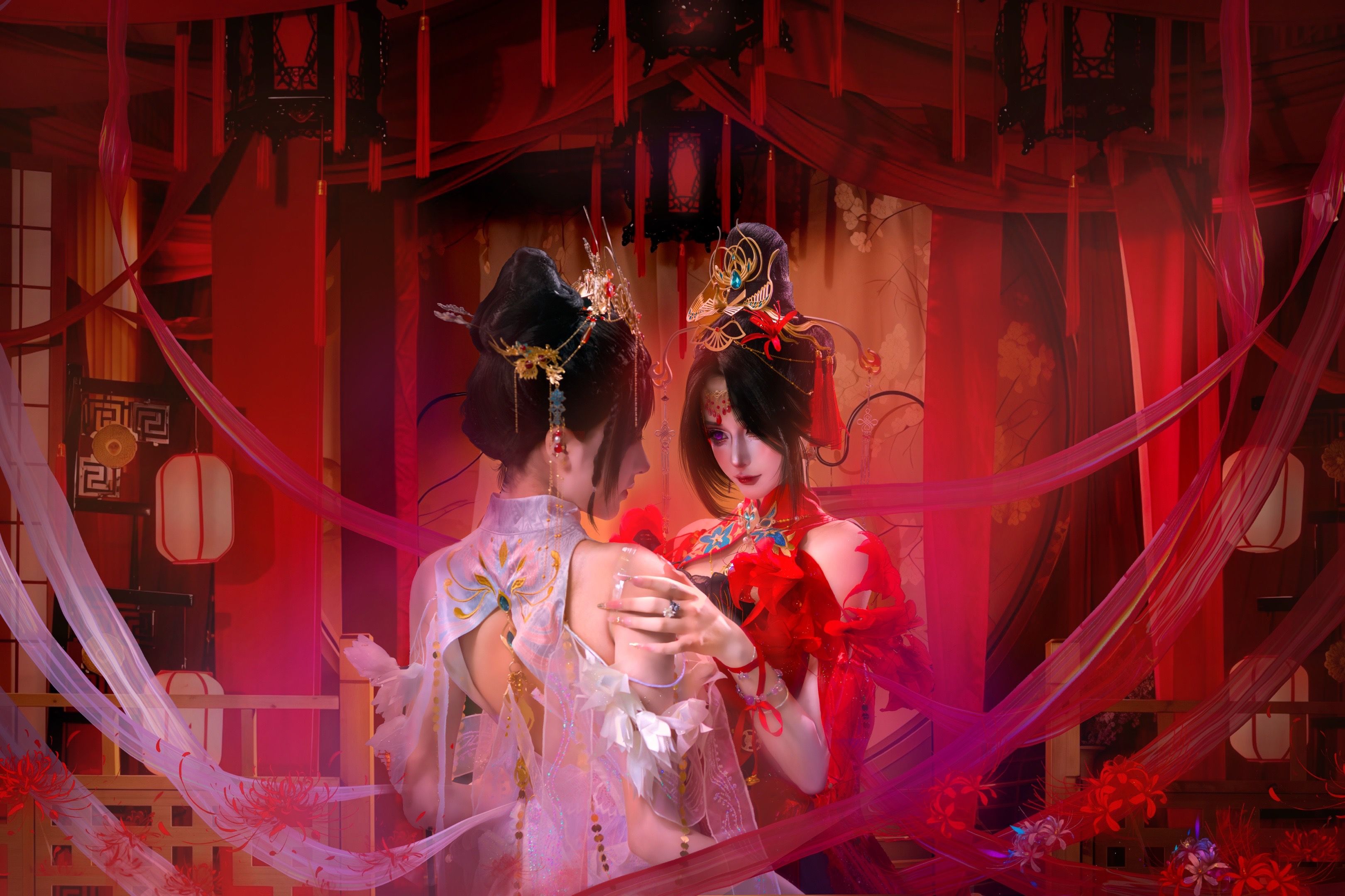 @乖乖0ⅴ0 御姐 永劫无间手游 二次元桌面壁纸