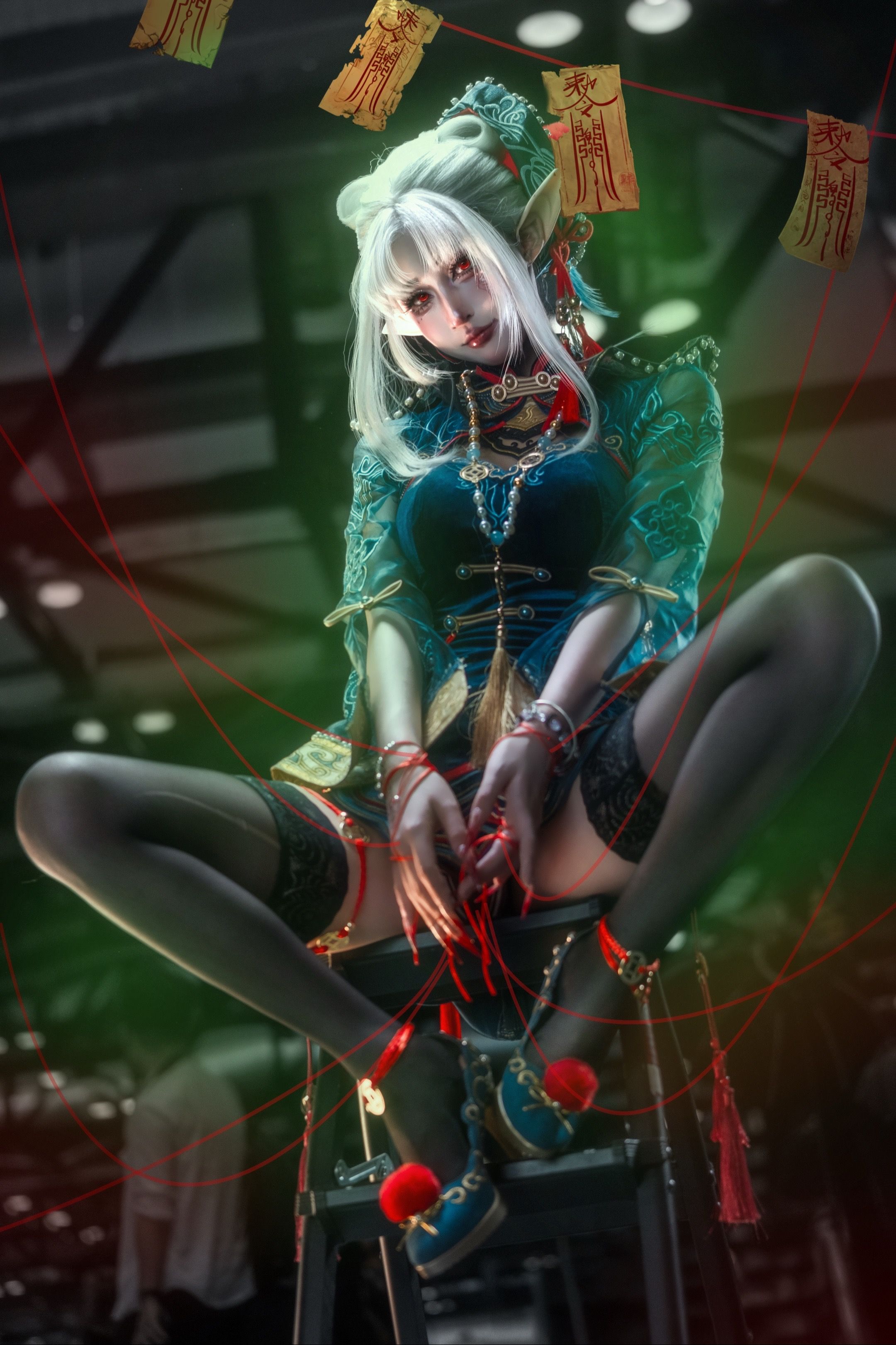 @乖乖0ⅴ0 玉玲珑cos 永劫无间 墨行衣