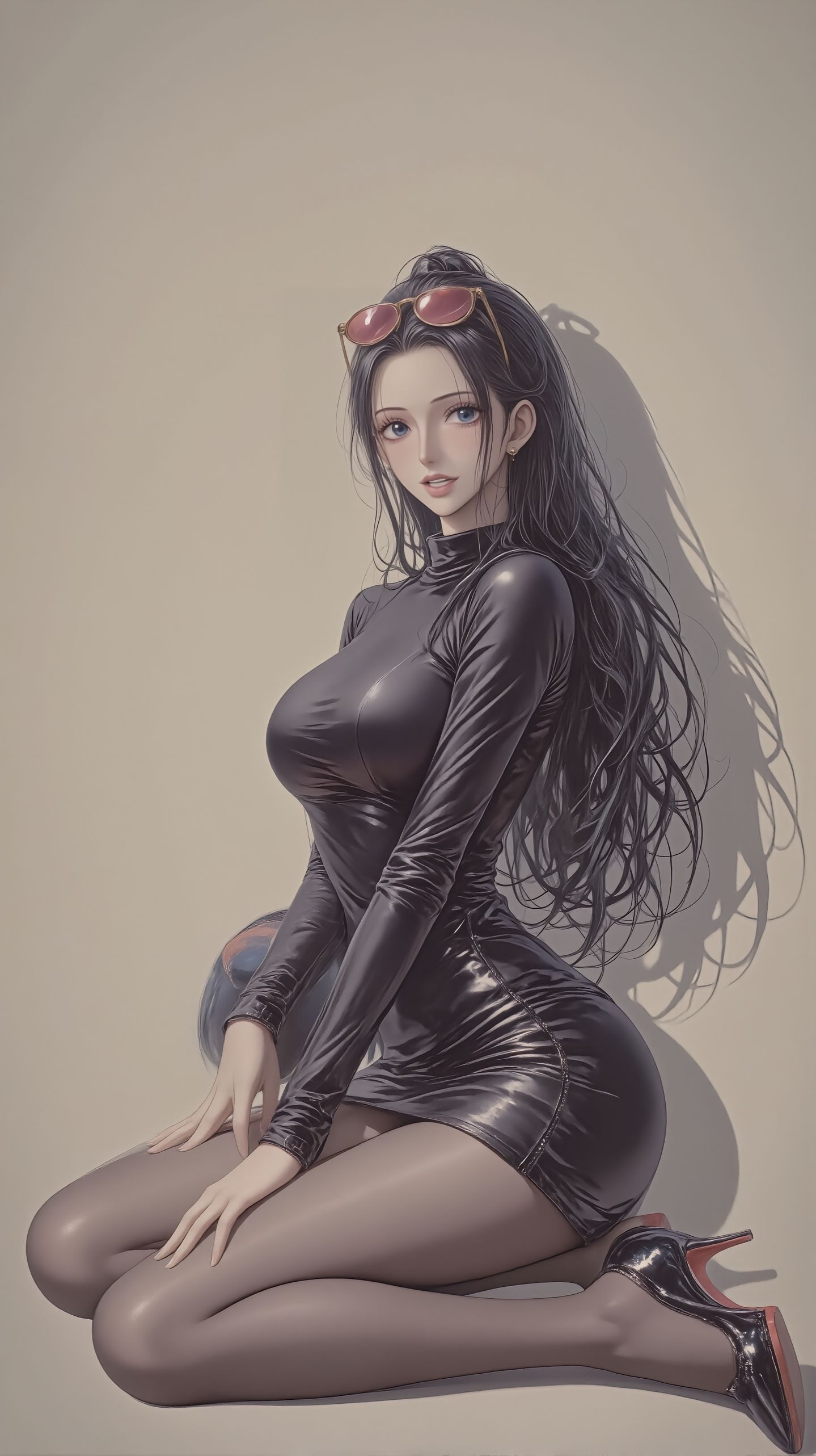 海贼王 肯豆风 罗宾 黑丝袜 美图壁纸