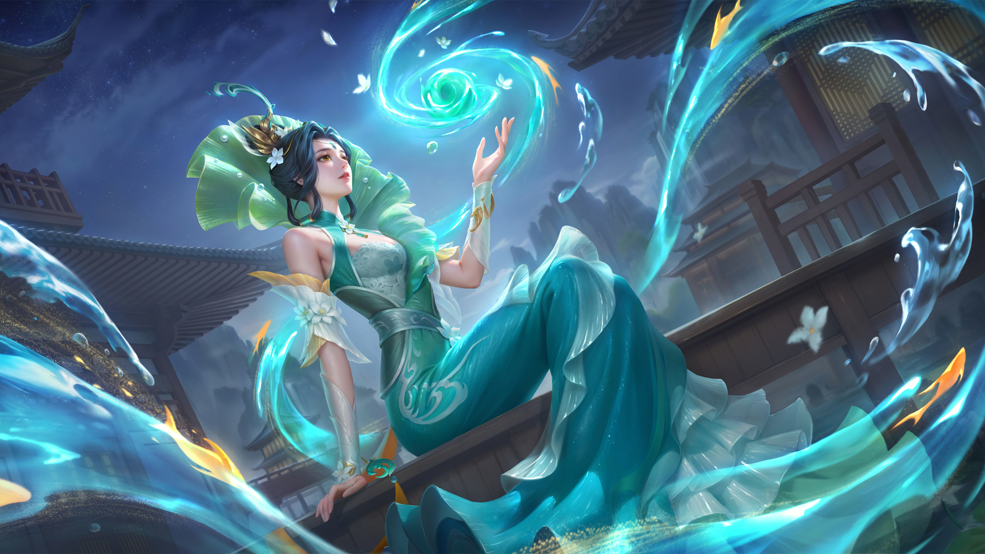 甄姬 逆浪荇歌 王者荣耀高清游戏壁纸