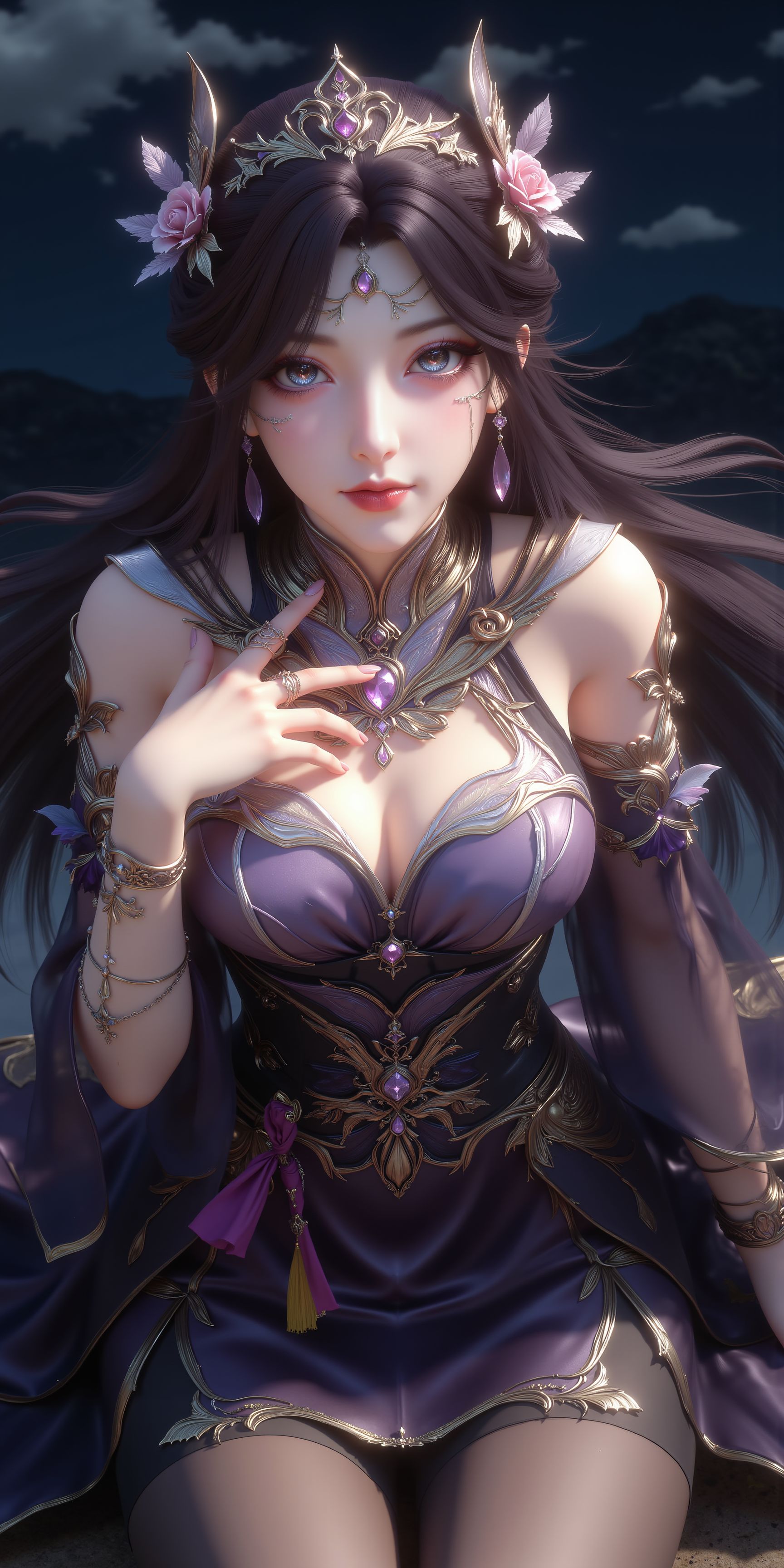 燕倾城 高清壁纸 长生界 国漫女神