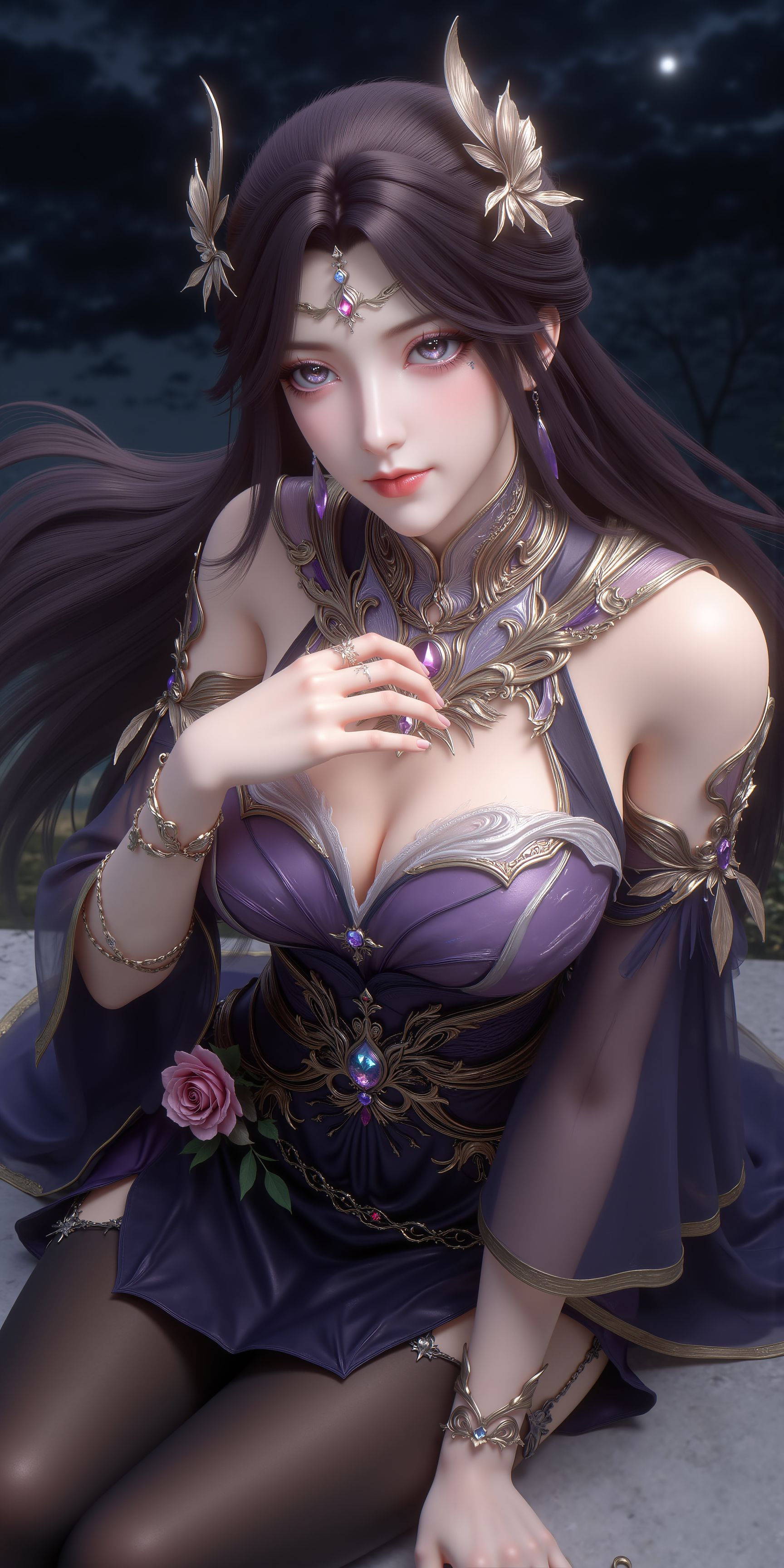 燕倾城 高清壁纸 长生界 国漫女神