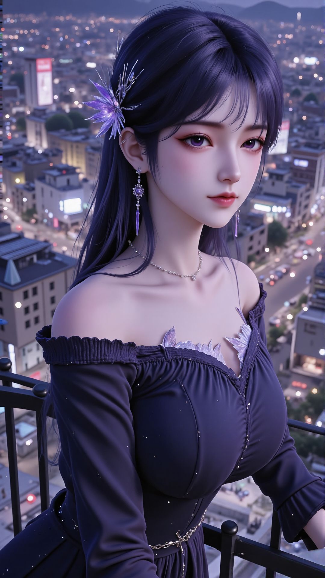 繁华都市 国漫女神高清壁纸 神印王座圣采儿