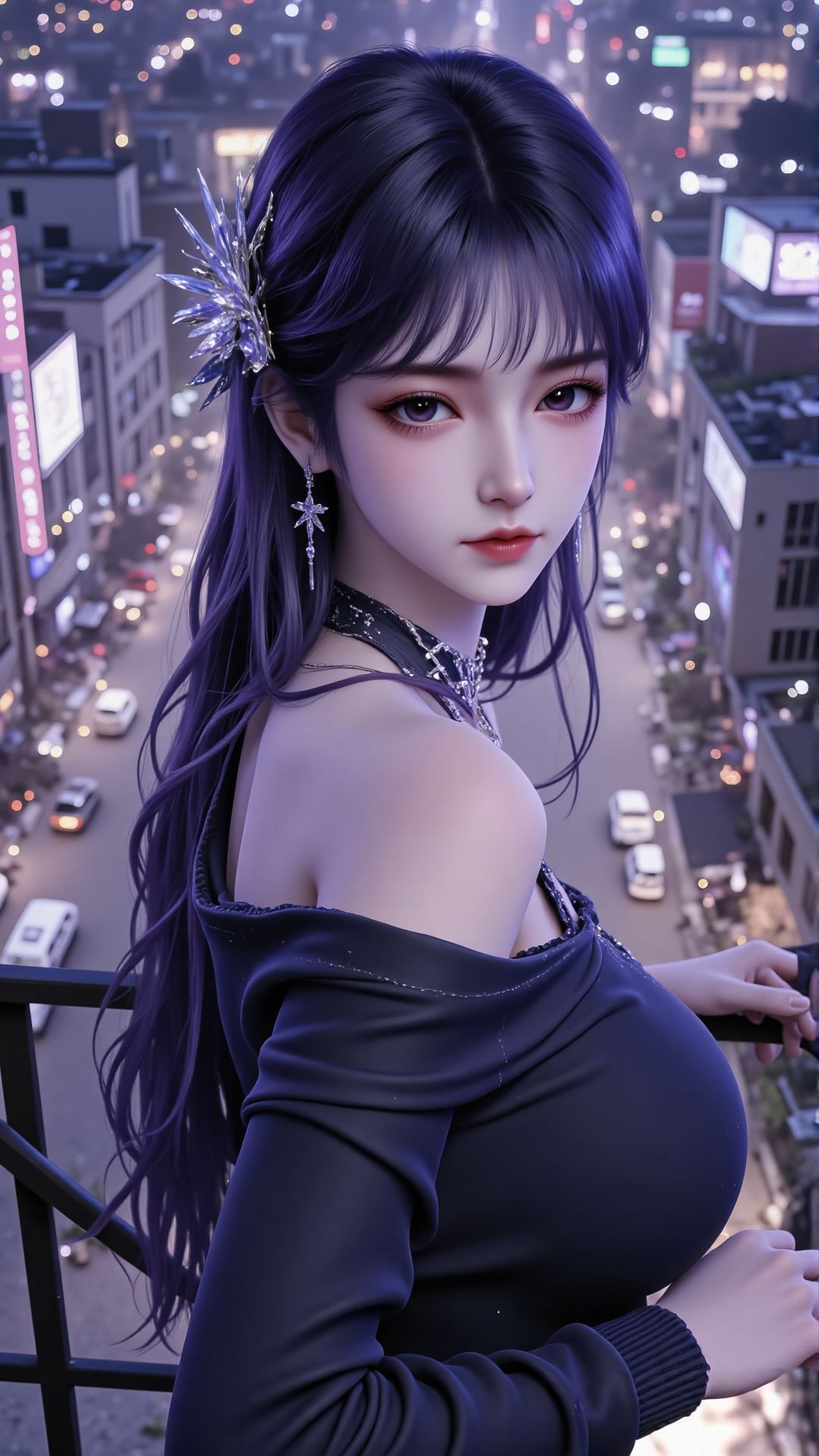 繁华都市 国漫女神高清壁纸 神印王座圣采儿