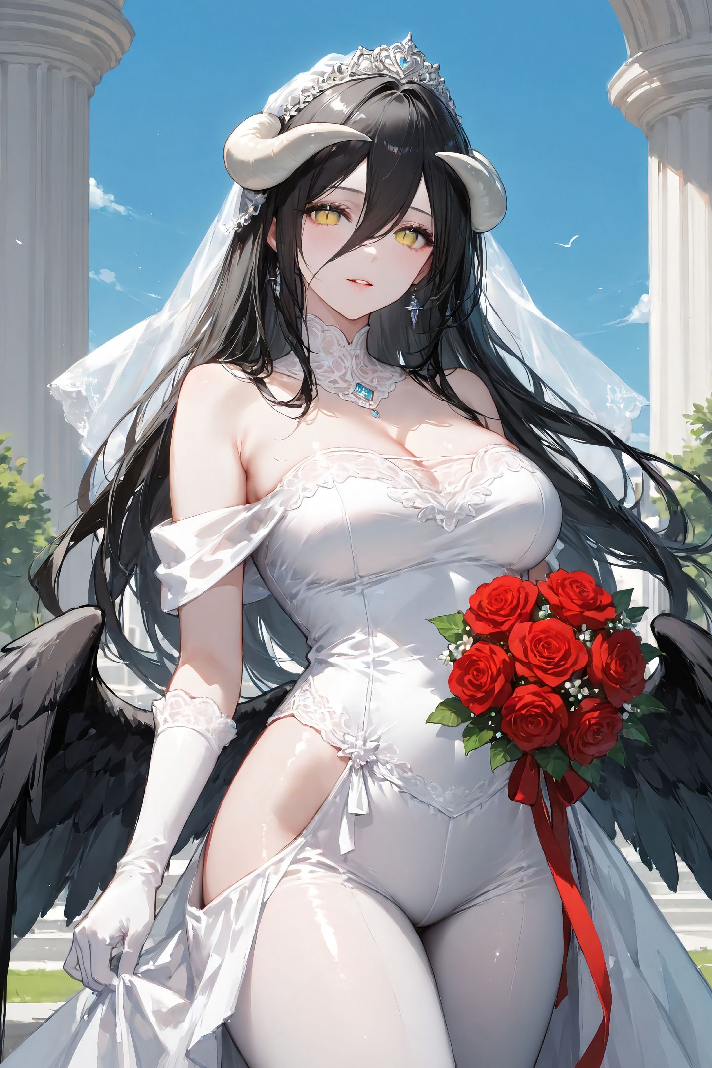 二次元美图 overlord 雅儿贝德 不死者之王
