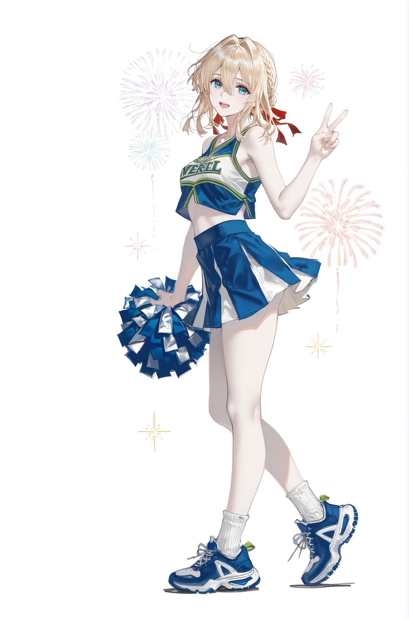 换装薇尔莉特 好看 紫罗兰永恒花园 立绘 二次元少女 AI绘画
