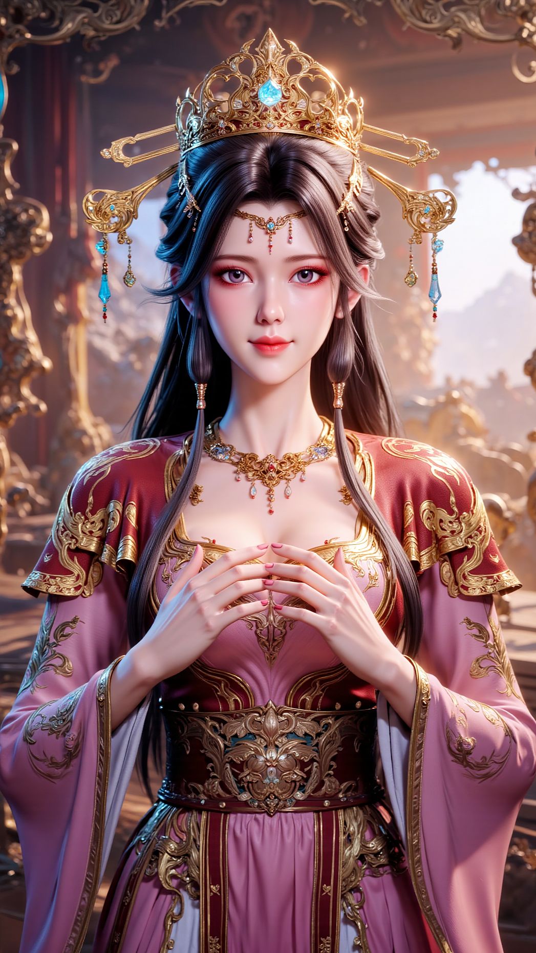 牧神记 灵毓秀公主 新装扮好看吗？国漫女神壁纸