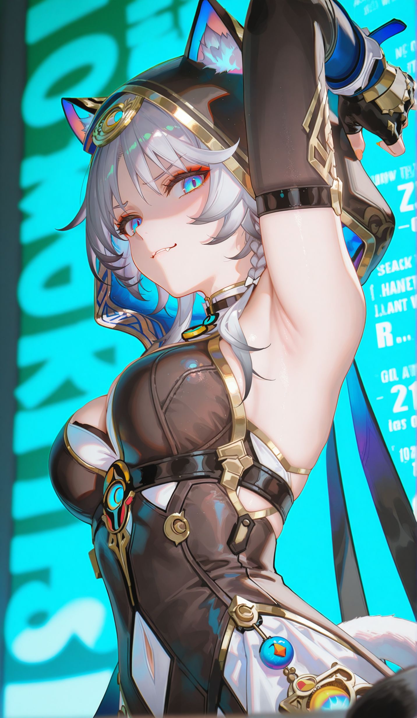 赛菲尔 崩坏星穹铁道 二次元少女 ai绘画