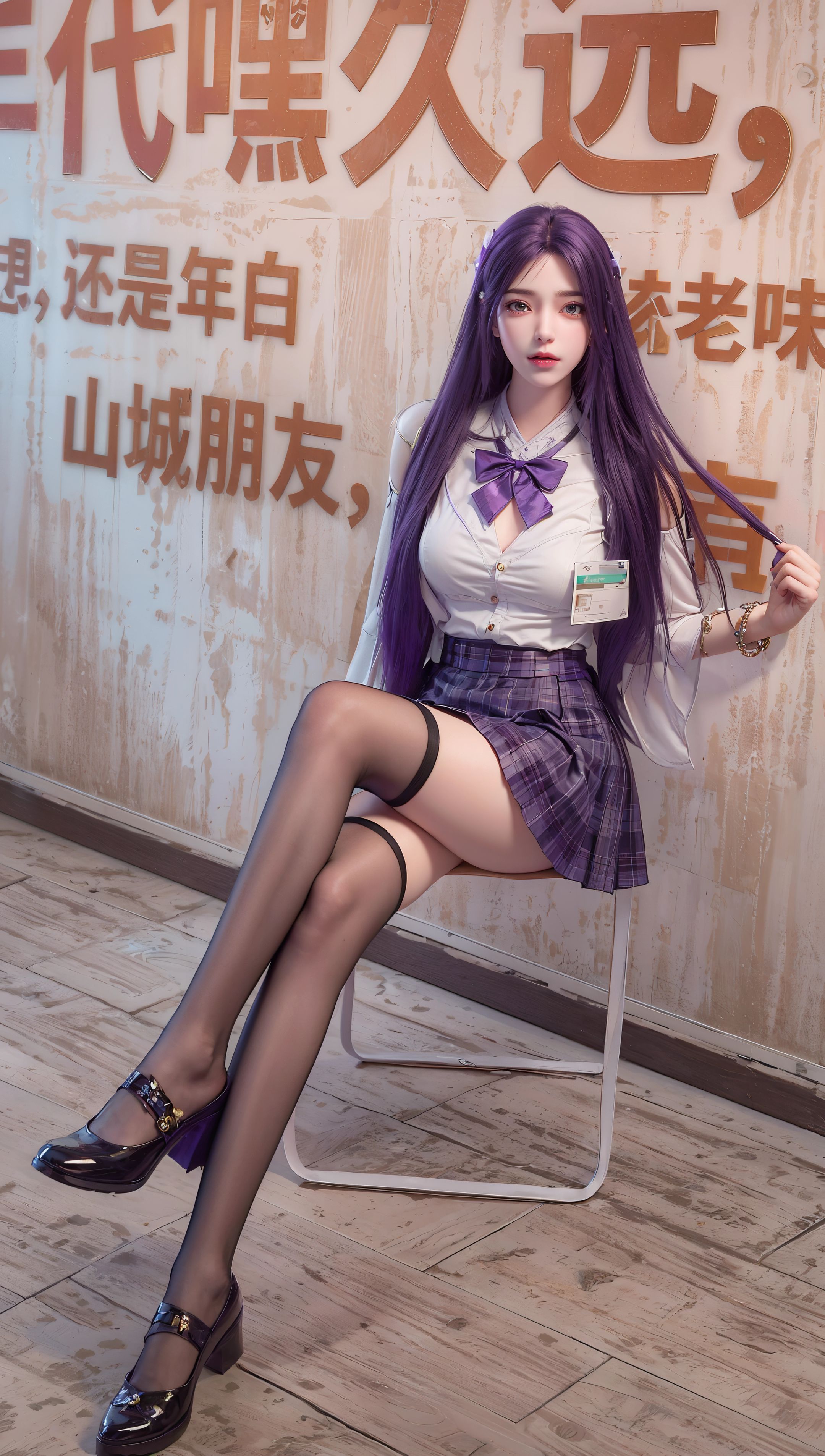 完美世界 云曦 大长腿 国漫女神 黑丝袜