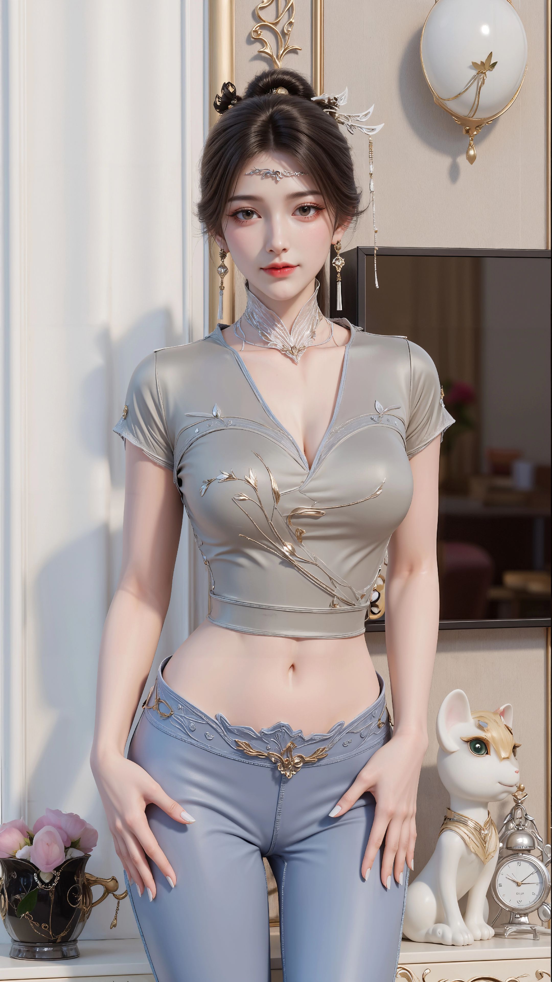 诛仙 金瓶儿 精致现代装扮 美出天际