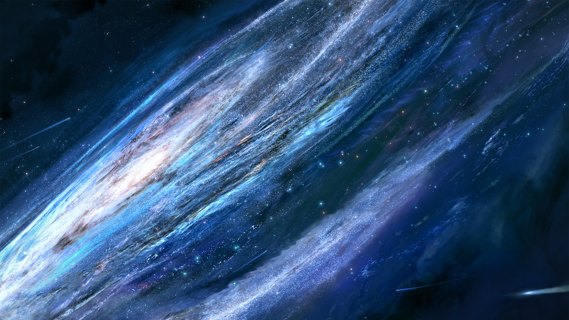 浩瀚的宇宙星空高清2k壁纸
