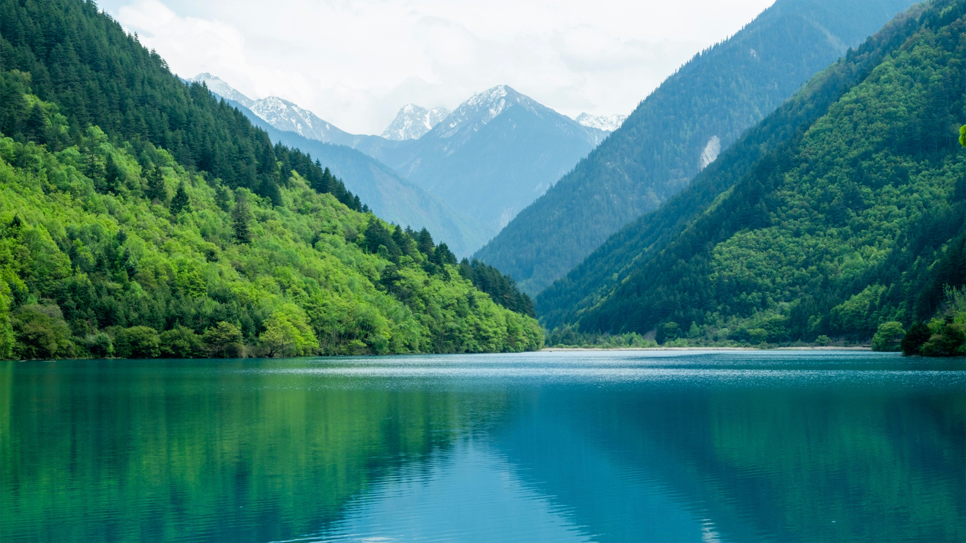 青山绿水 山川河流 自然风景桌面壁纸 护眼高清