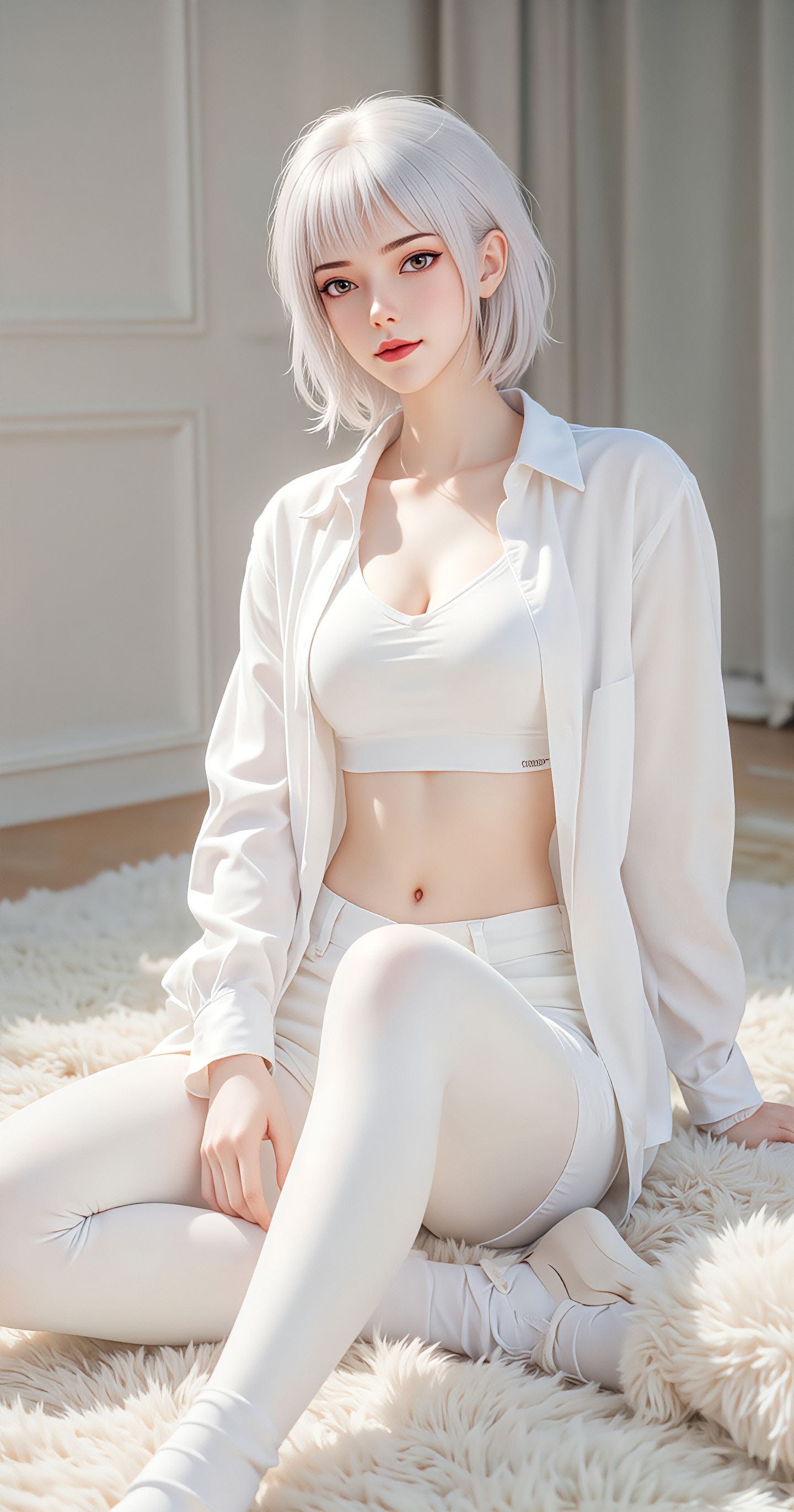 灵笼 白月魁 高清壁纸 精美壁纸 丝袜 居家