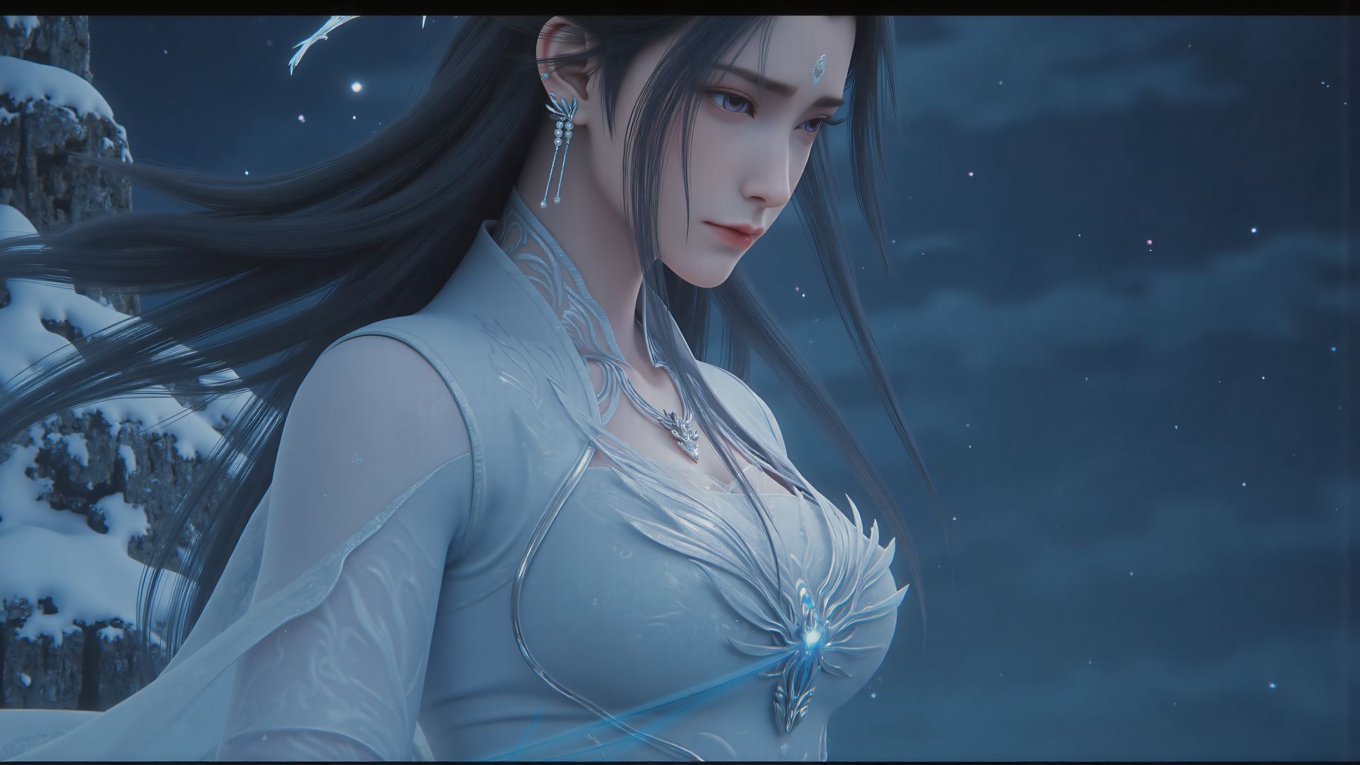 陆雪琪 绝美剑舞 电脑桌面壁纸 国漫女神 古风 诛仙