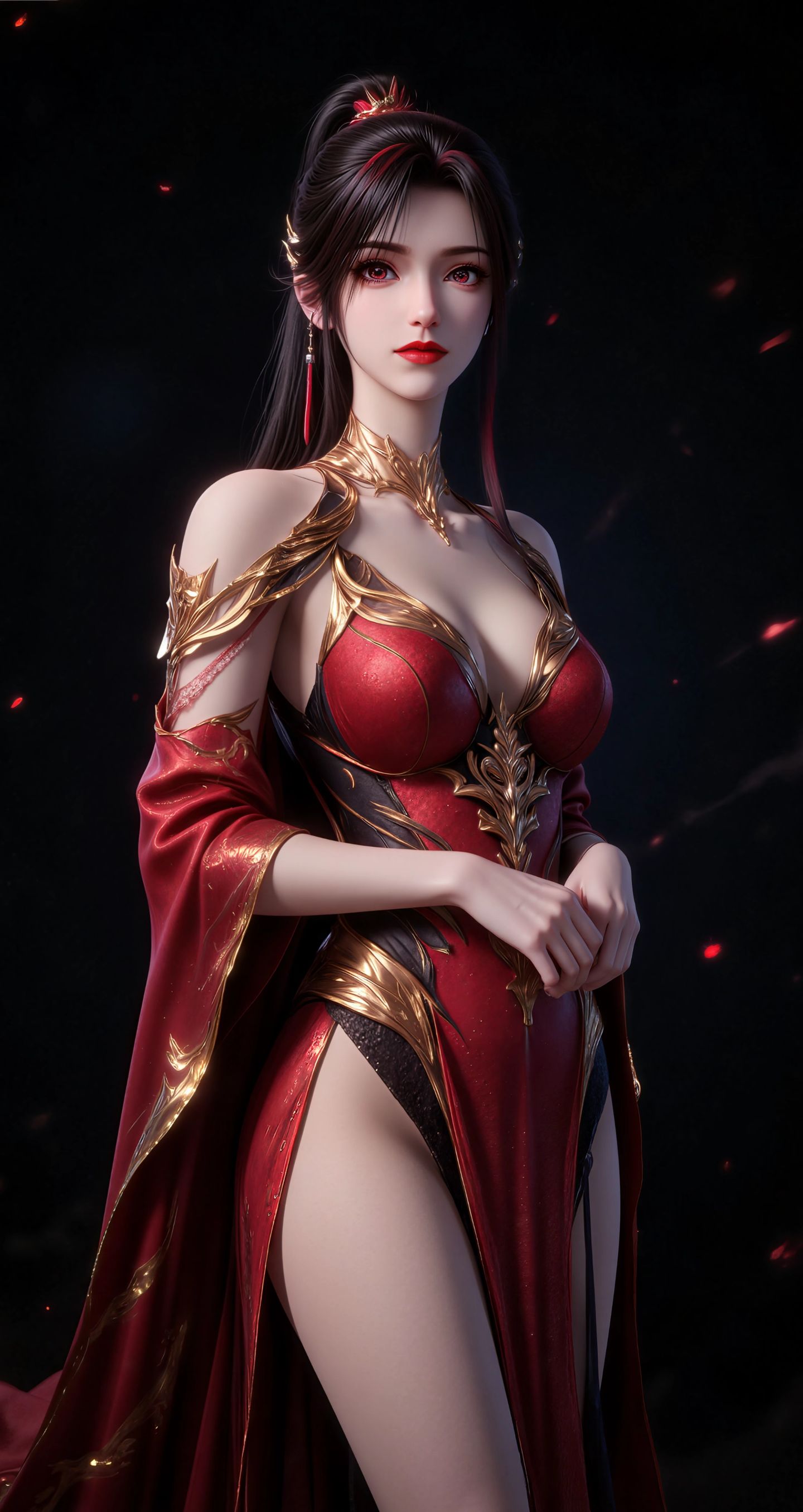 赵襄儿 神国之上 御姐 动漫美女壁纸图片