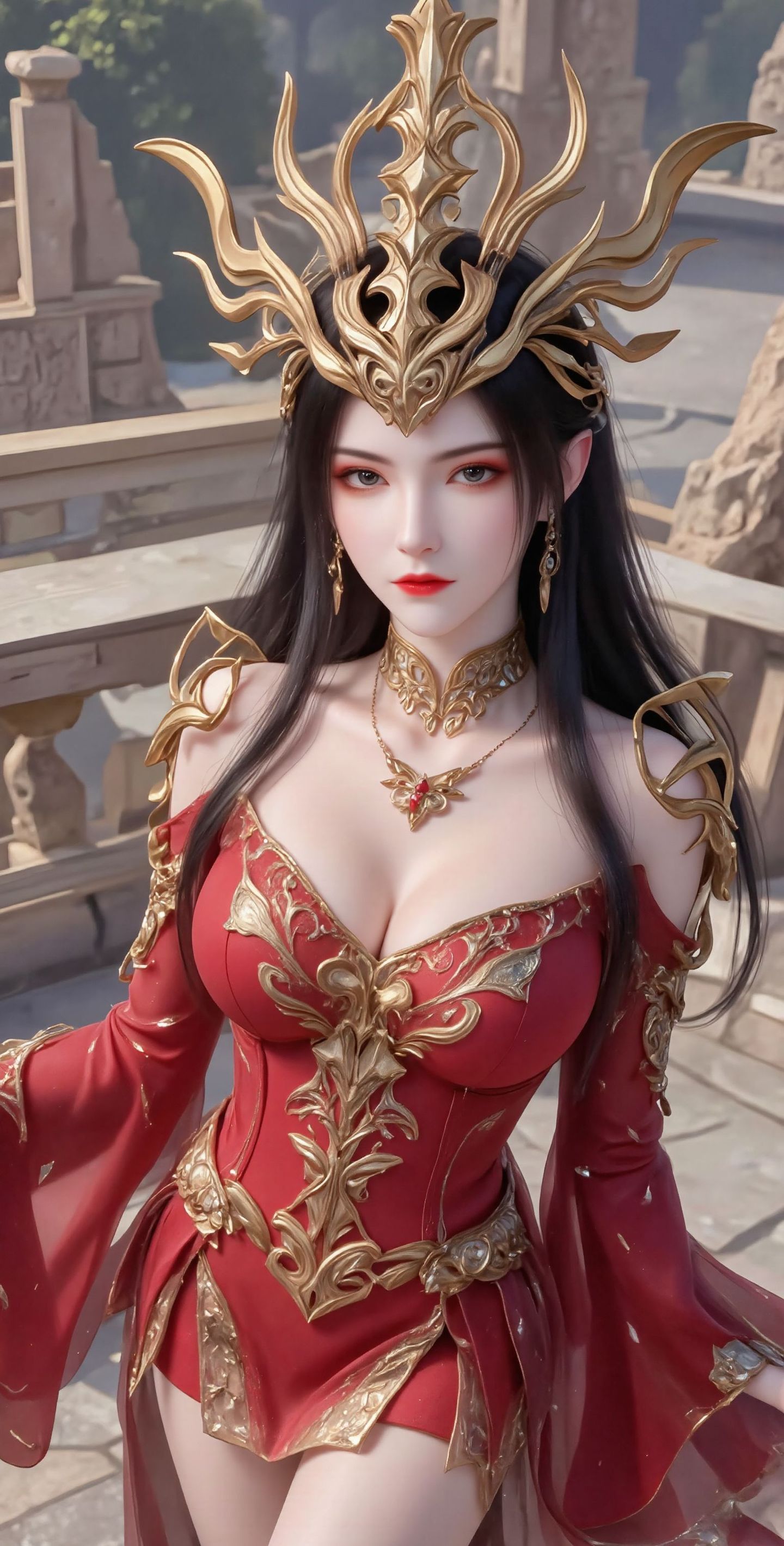 斗破苍穹 美杜莎 动画动漫国漫女神壁纸 御姐美女