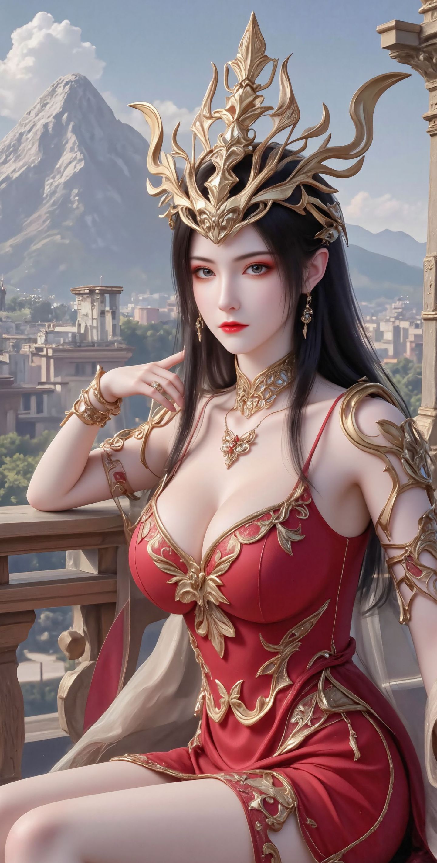 斗破苍穹 美杜莎 动画动漫国漫女神壁纸 御姐美女