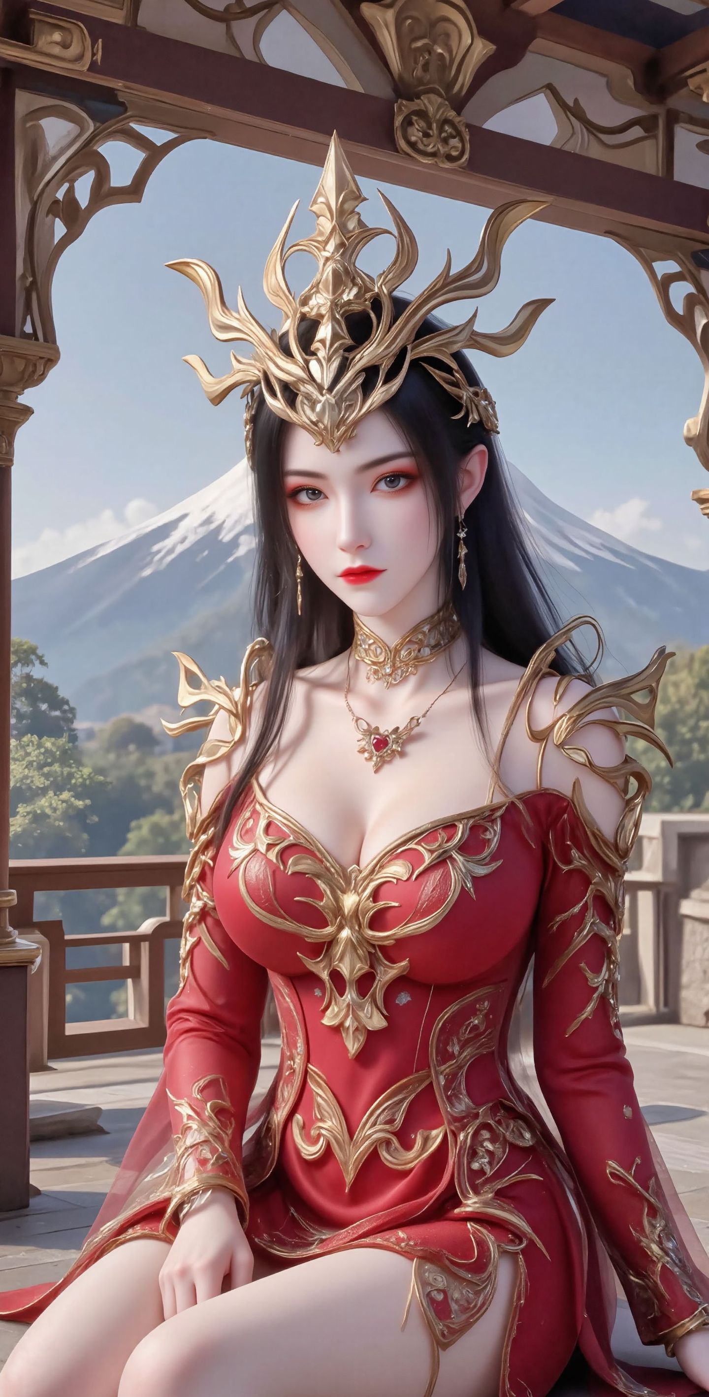 斗破苍穹 美杜莎 动画动漫国漫女神壁纸 御姐美女