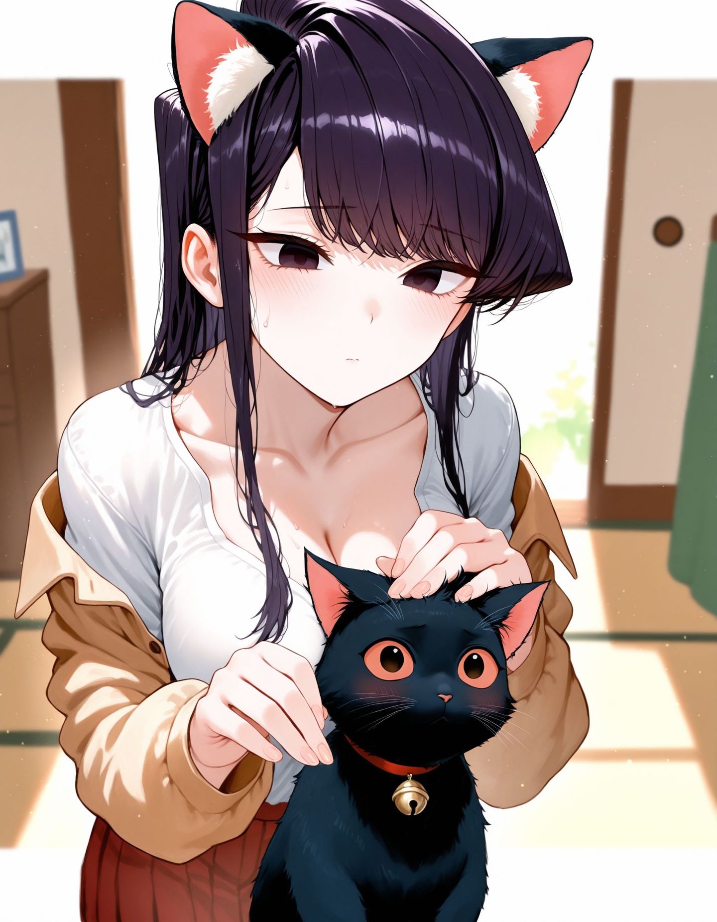 古见哨子同学 日漫二次元 动画少女壁纸美图