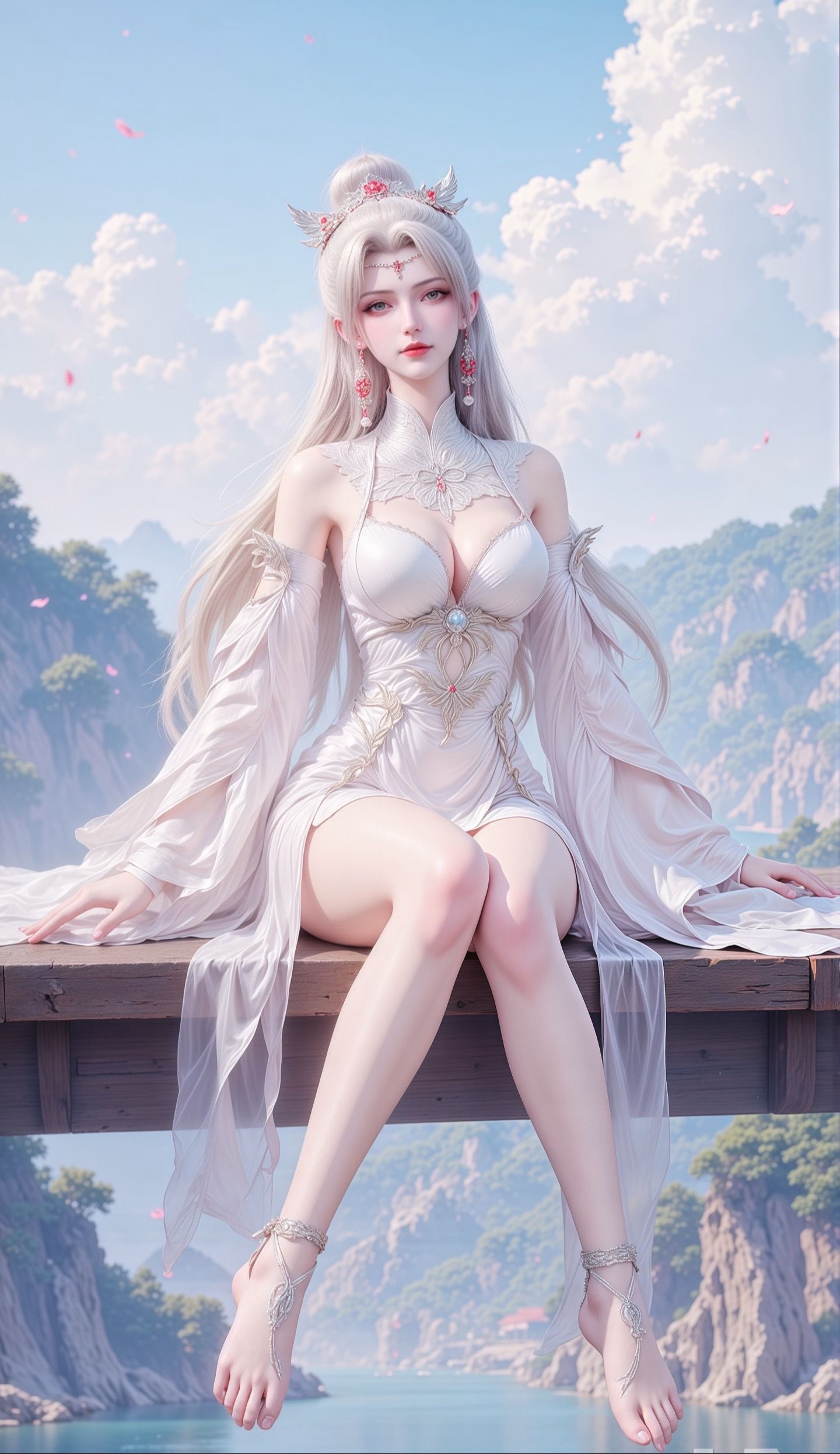 柳眉 国漫大长腿美女