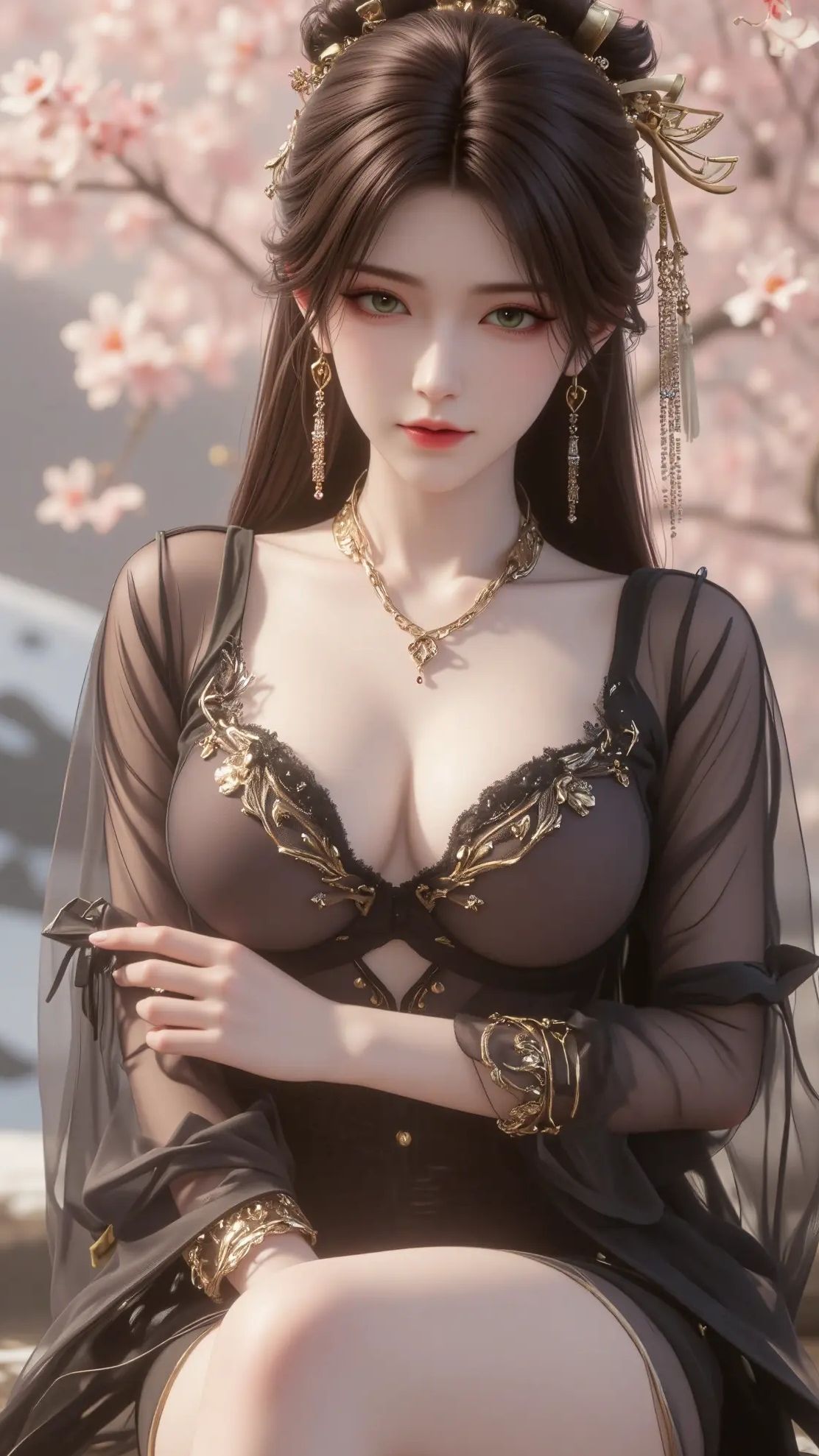 诛仙动画 金瓶儿 国漫女神 动漫美女壁纸