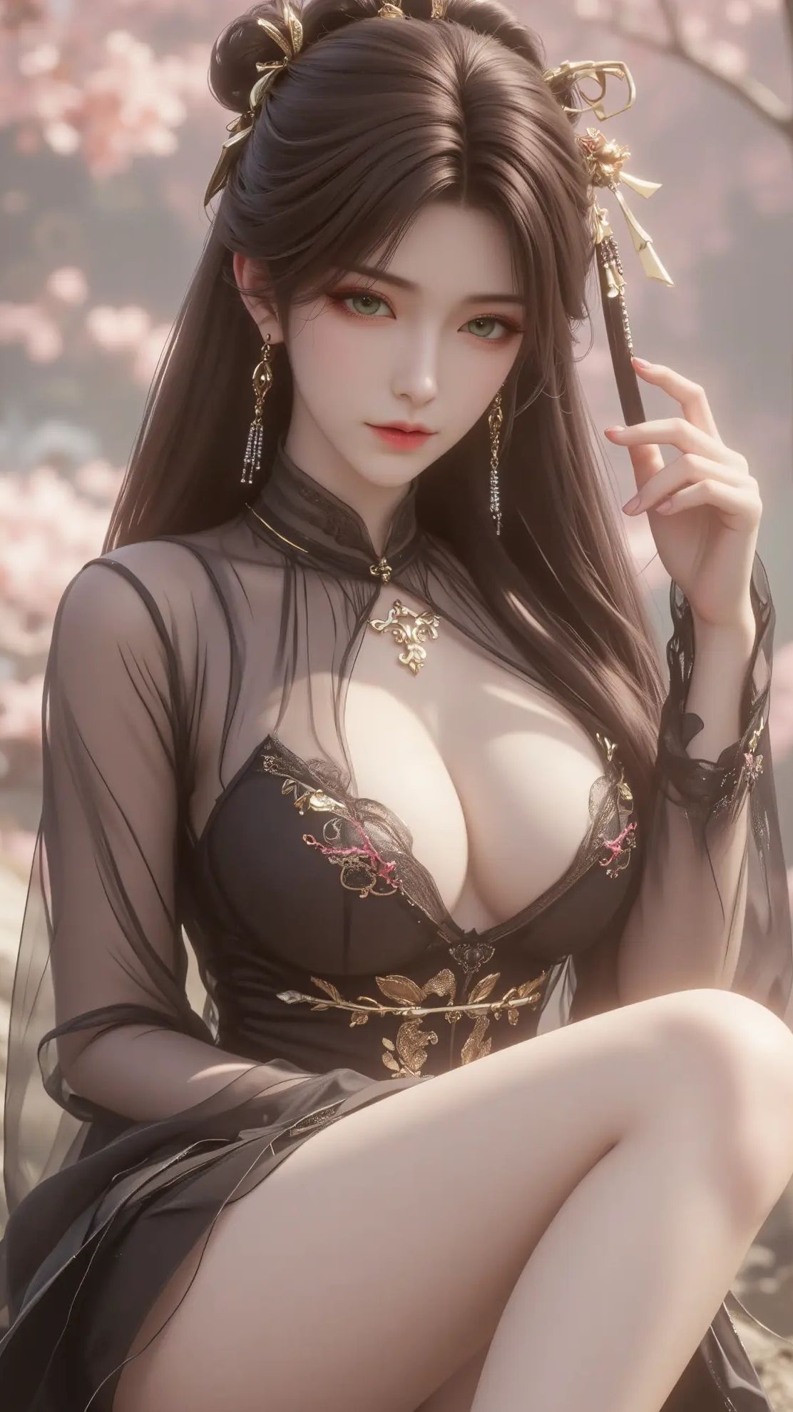 诛仙动画 金瓶儿 国漫女神 动漫美女壁纸